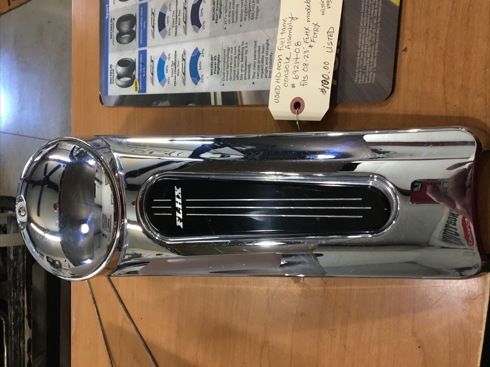 Harley Davidson oem Fuel Tank Console Assembly #69214-08