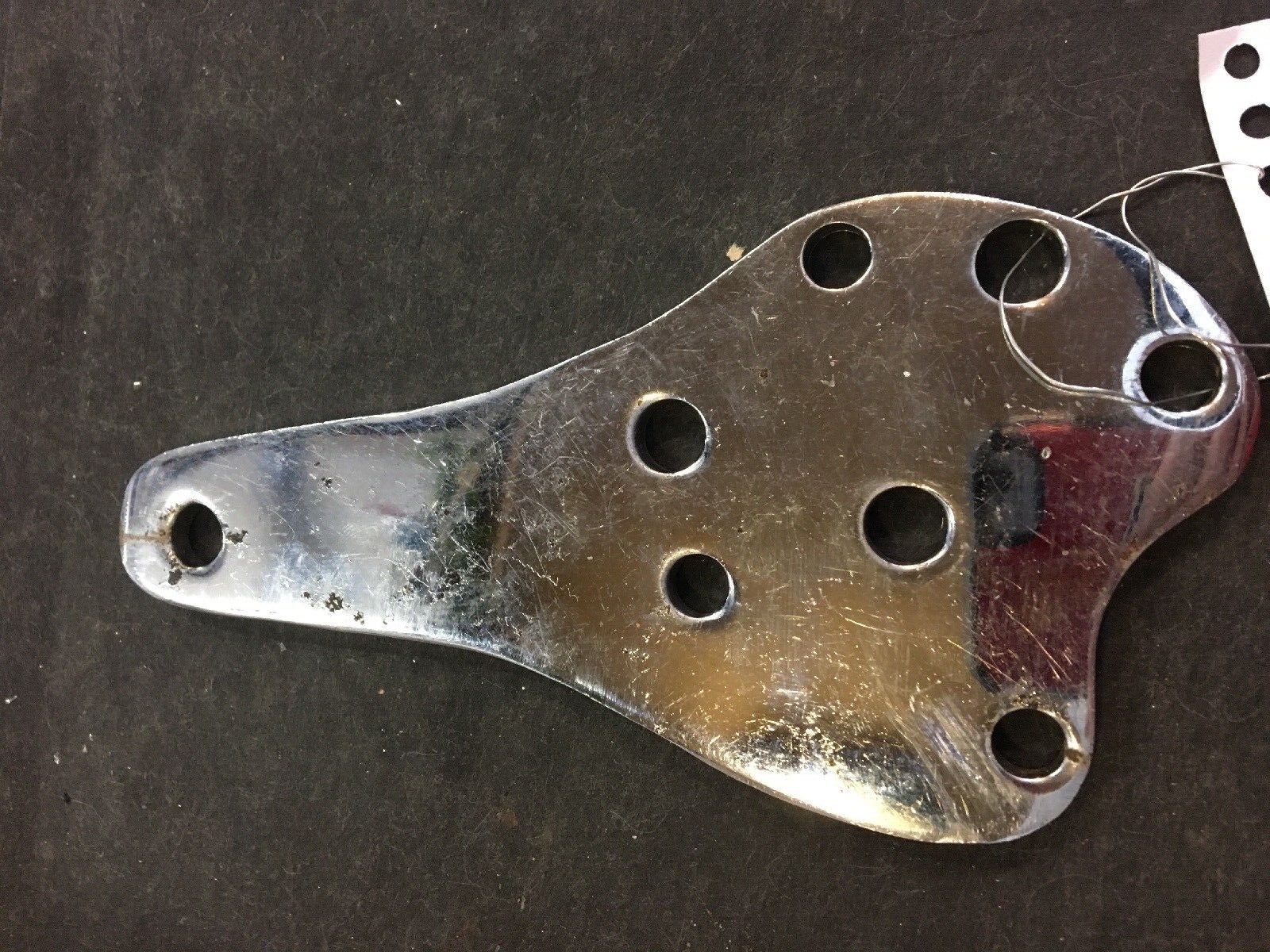 V-Twin Highway Bar Mounting Plate Chrome #27-0607