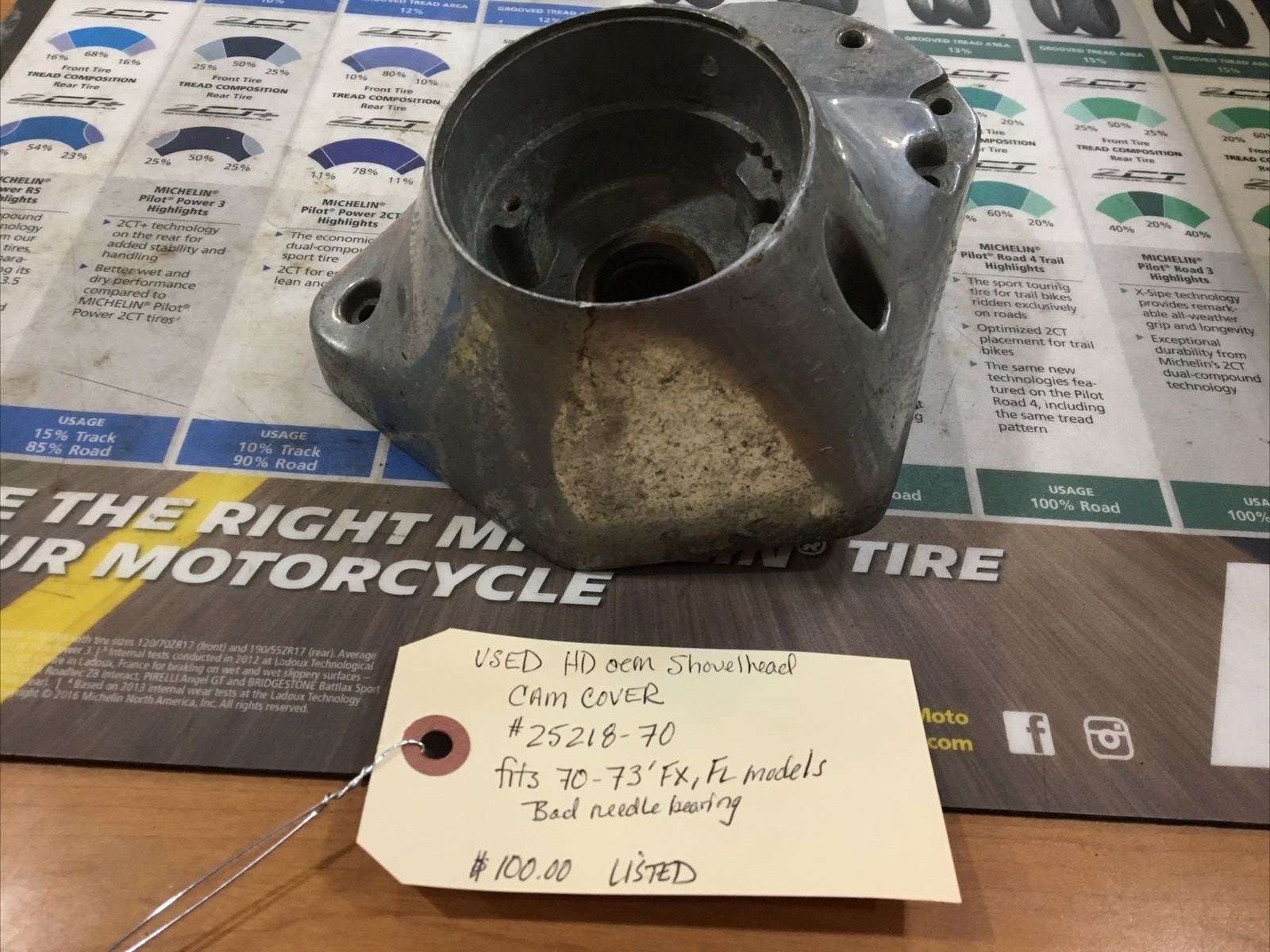 Harley Davidson oem Shovelhead Cam Cover #25218-70