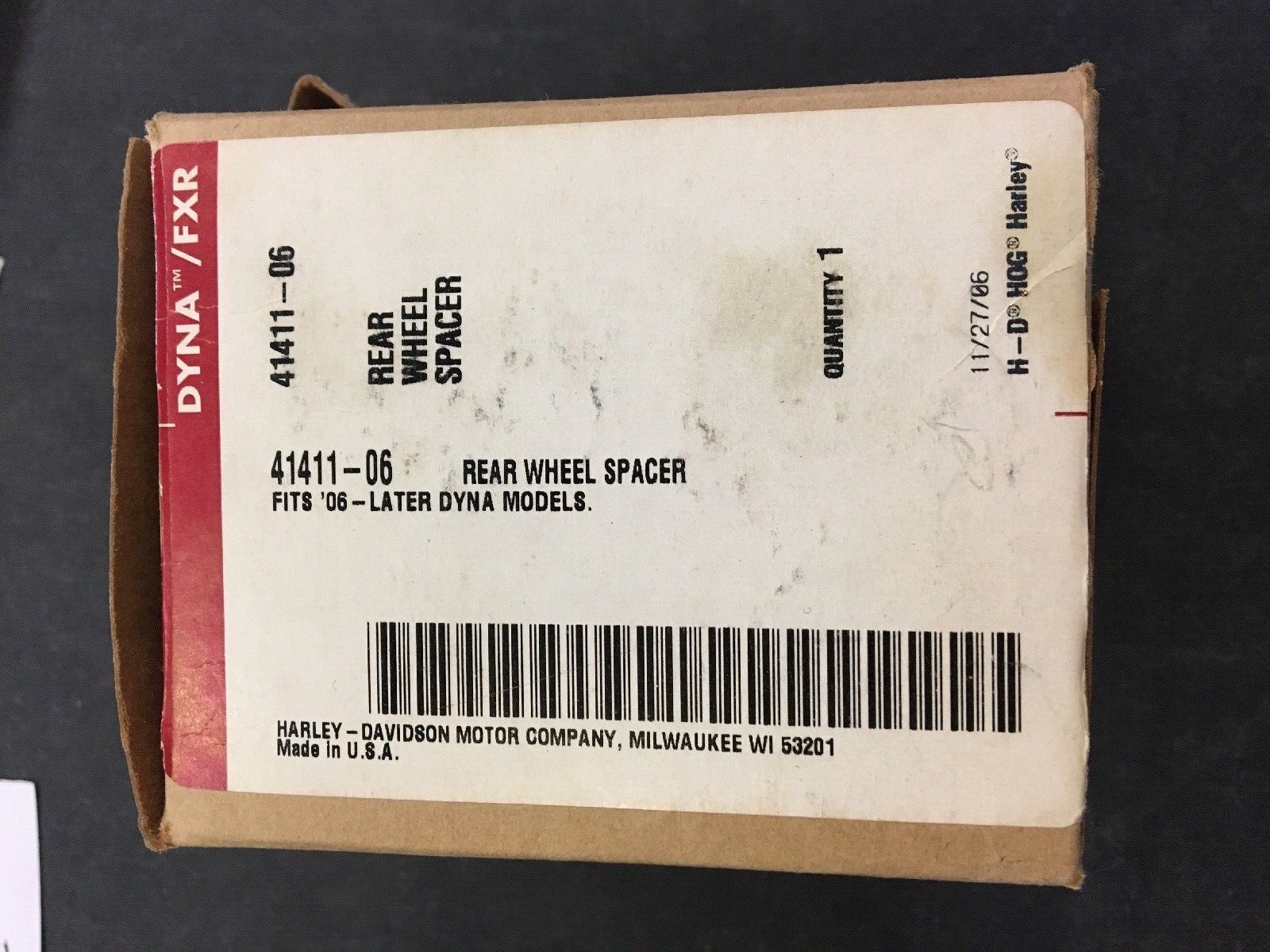 Rear Wheel Spacer Kit #41411-06 | Knobtown Cycle Kansas City