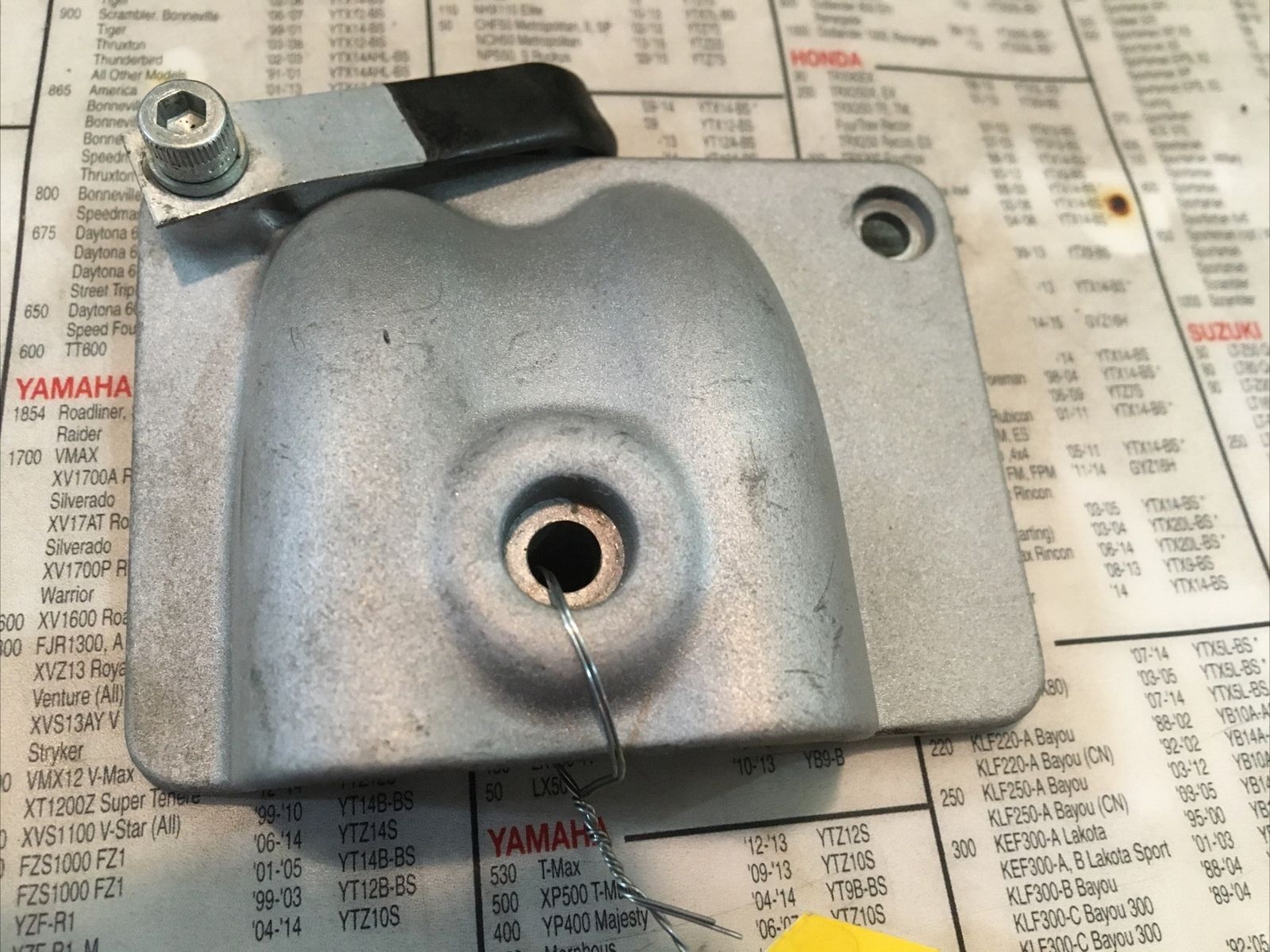 Harley Davidson Oil Line Cover #37183-99 | Knobtown Cycle