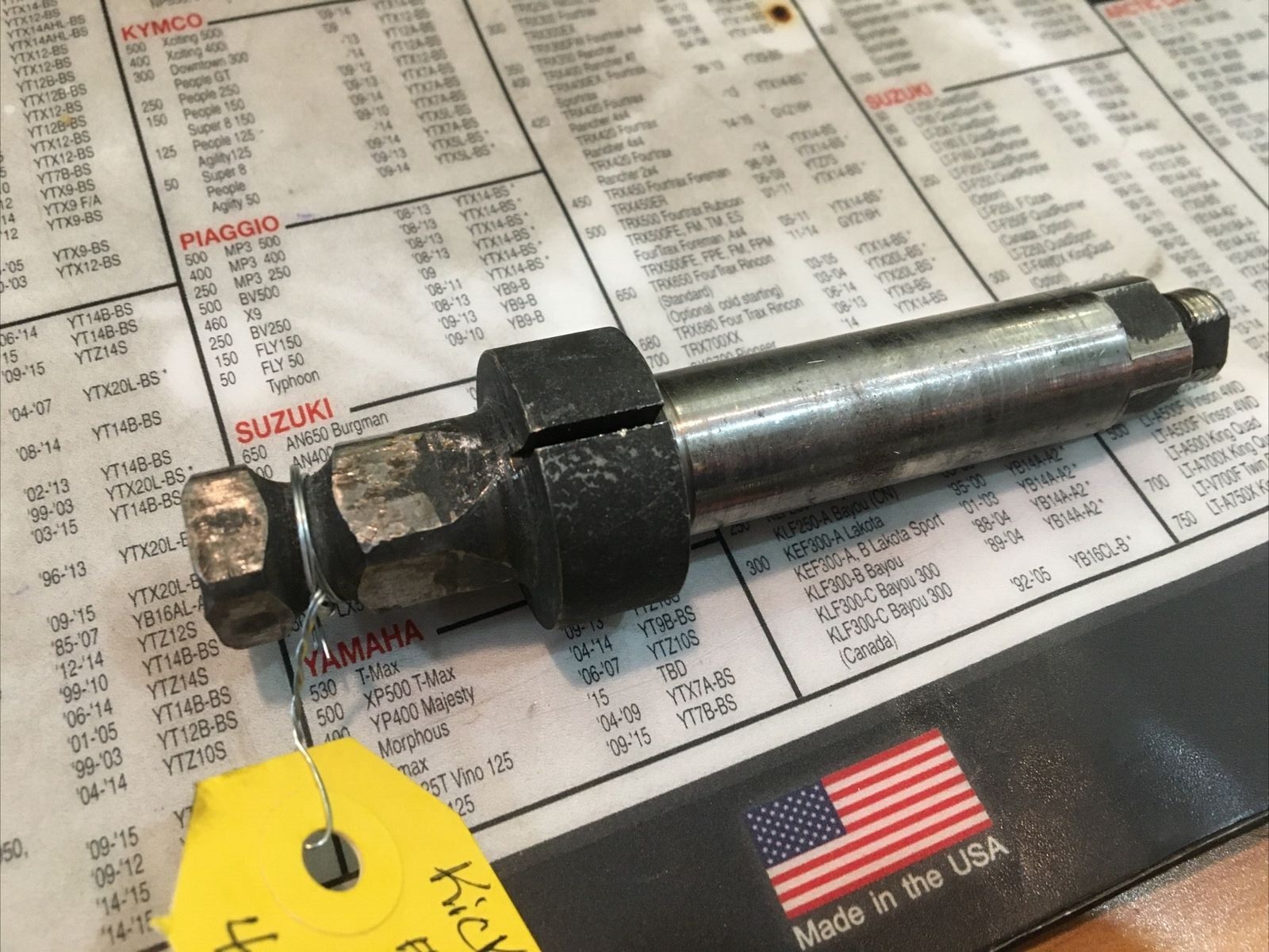 Harley Davidson OEM Kickstart Shaft #33096-54B