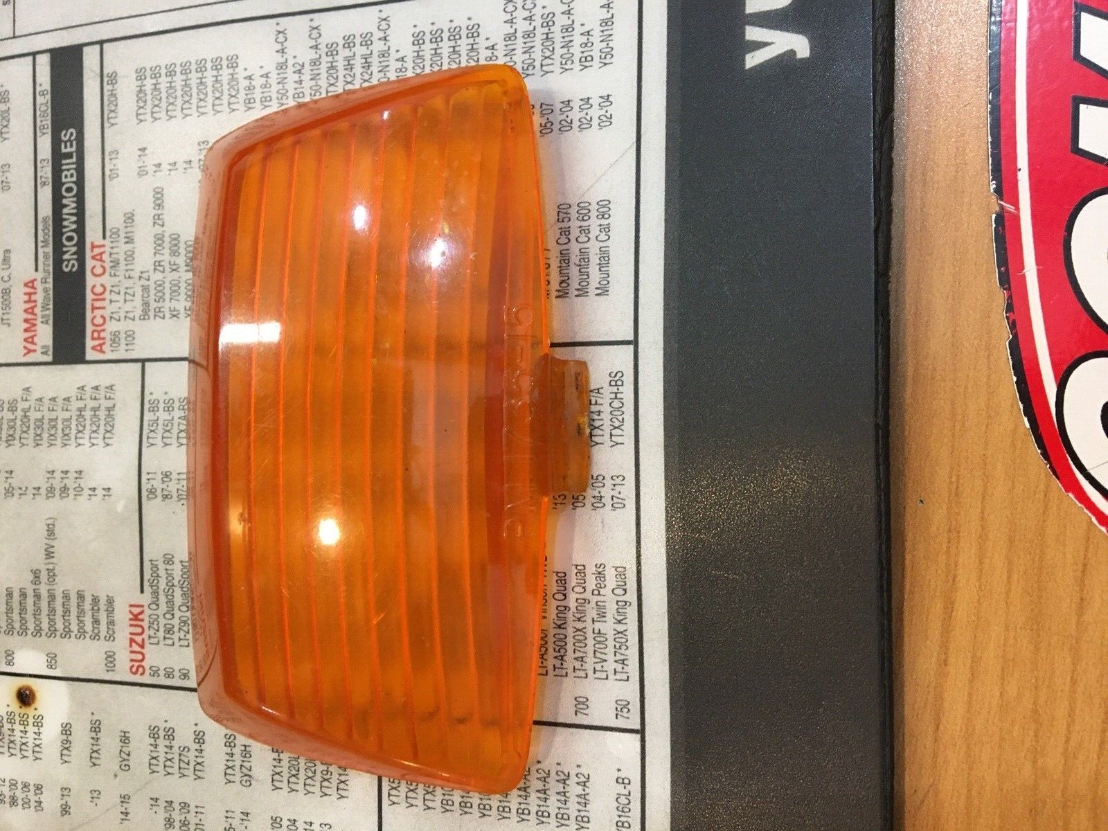 Harley Davidson OEM Front Fender Tip Lens #59180-80