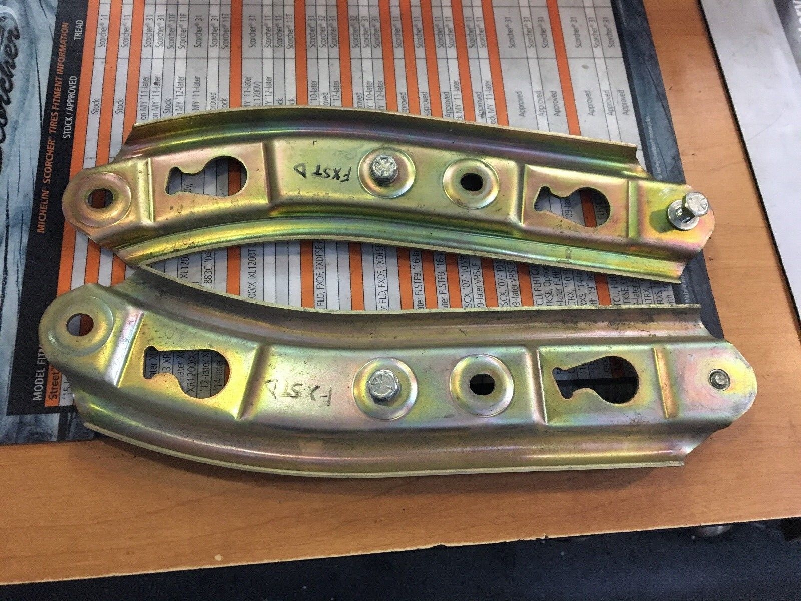 Harley Davidson Fender Reinforcements #56627-00/56628-00