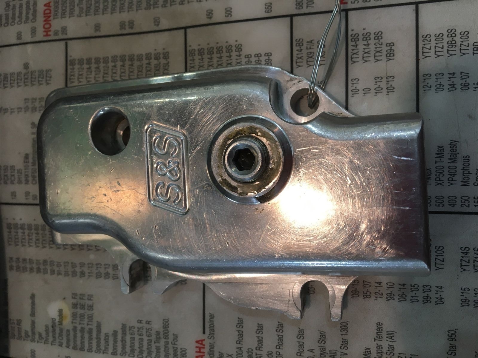 S&S Polished Oil Pump Cover For Harley Davidson