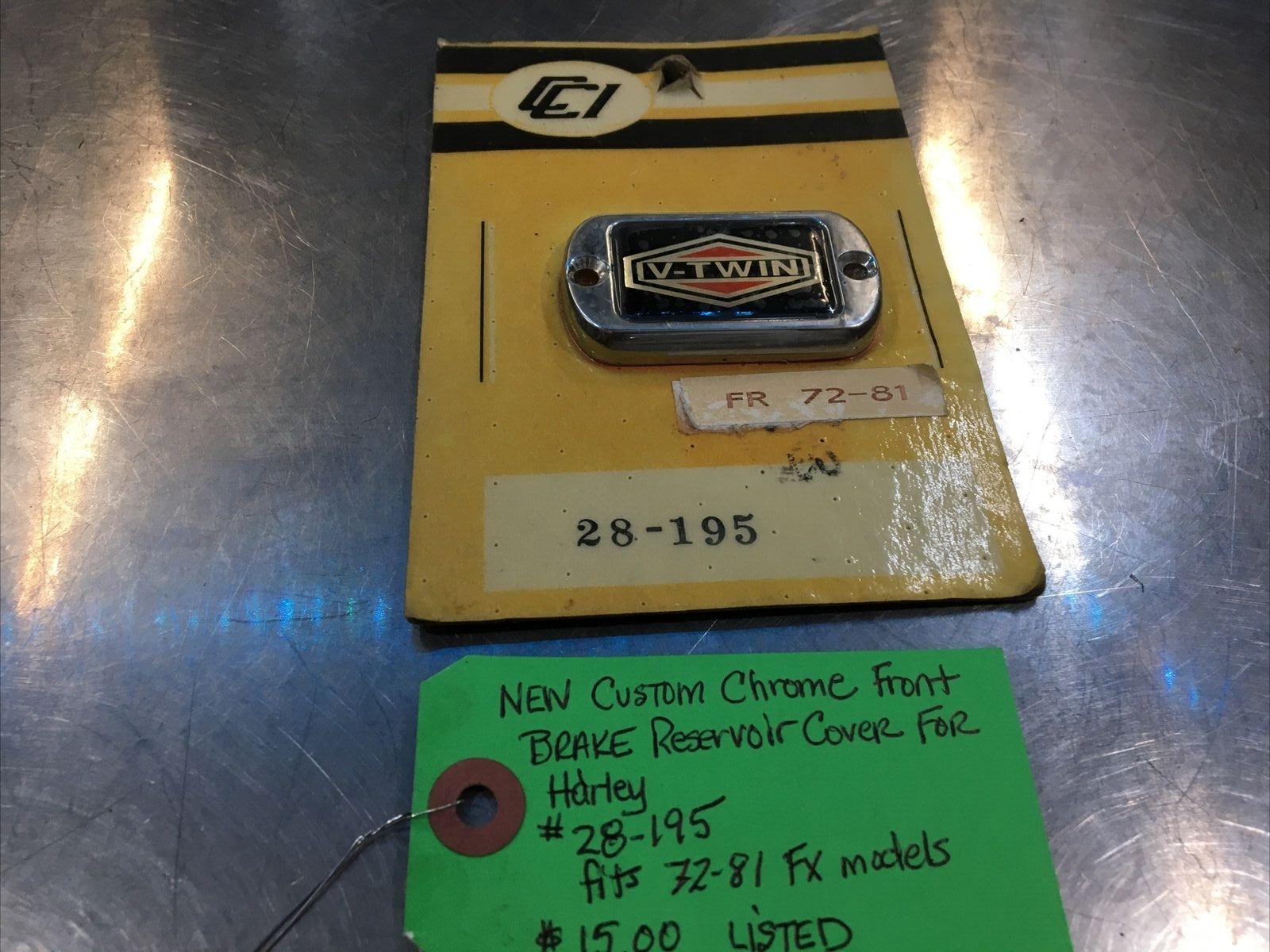 Front Brake Reservoir Cover For Harley #28-195