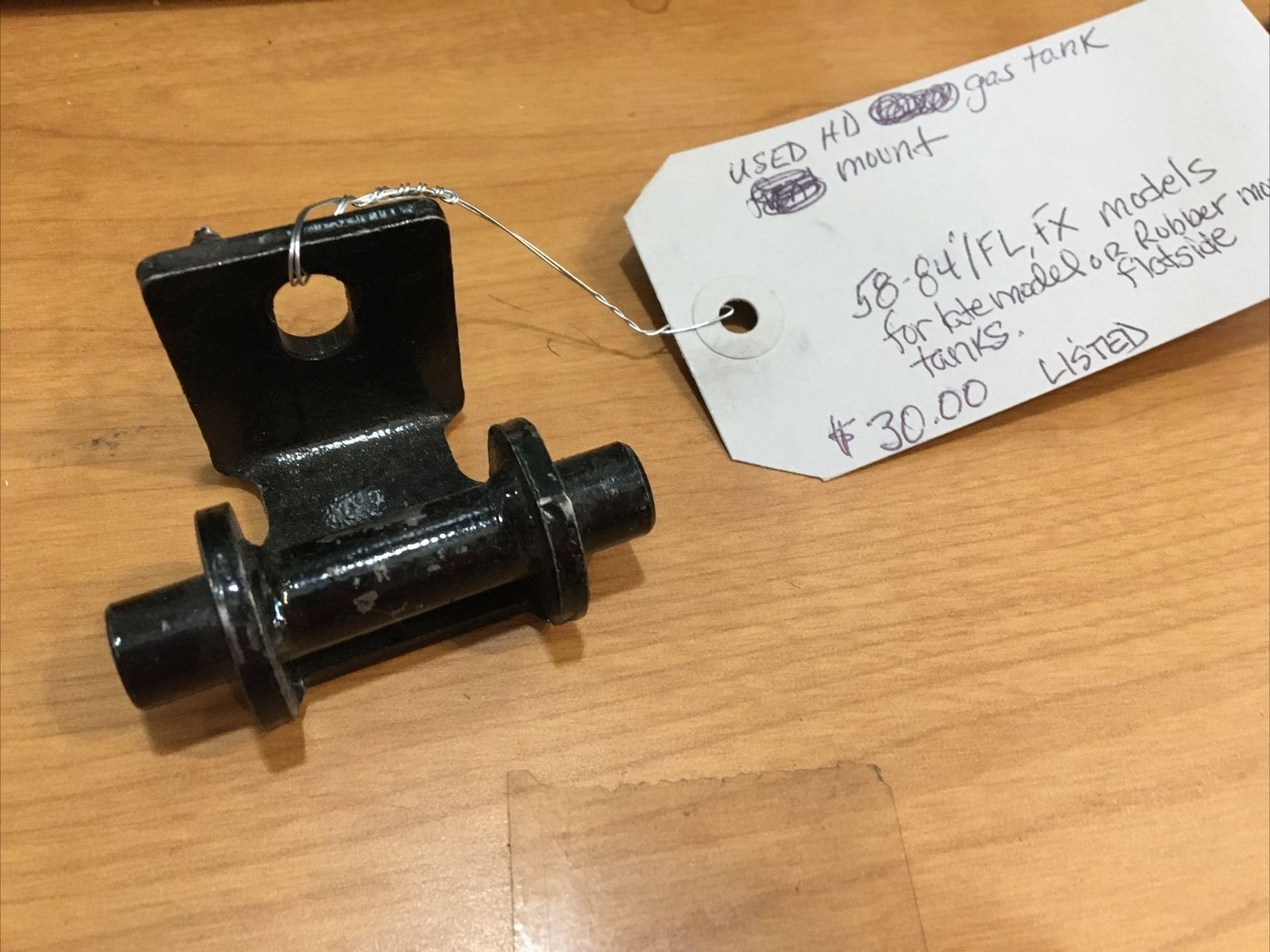 Harley Davidson gas tank mount | Knobtown Cycle Kansas City