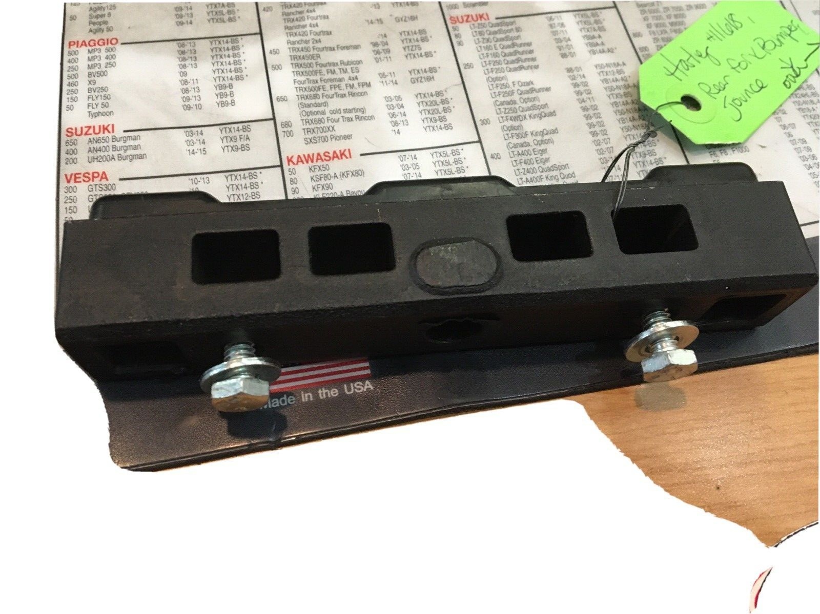 Harley Davidson OEM rear fork bumper #11618 | Knobtown Cycle