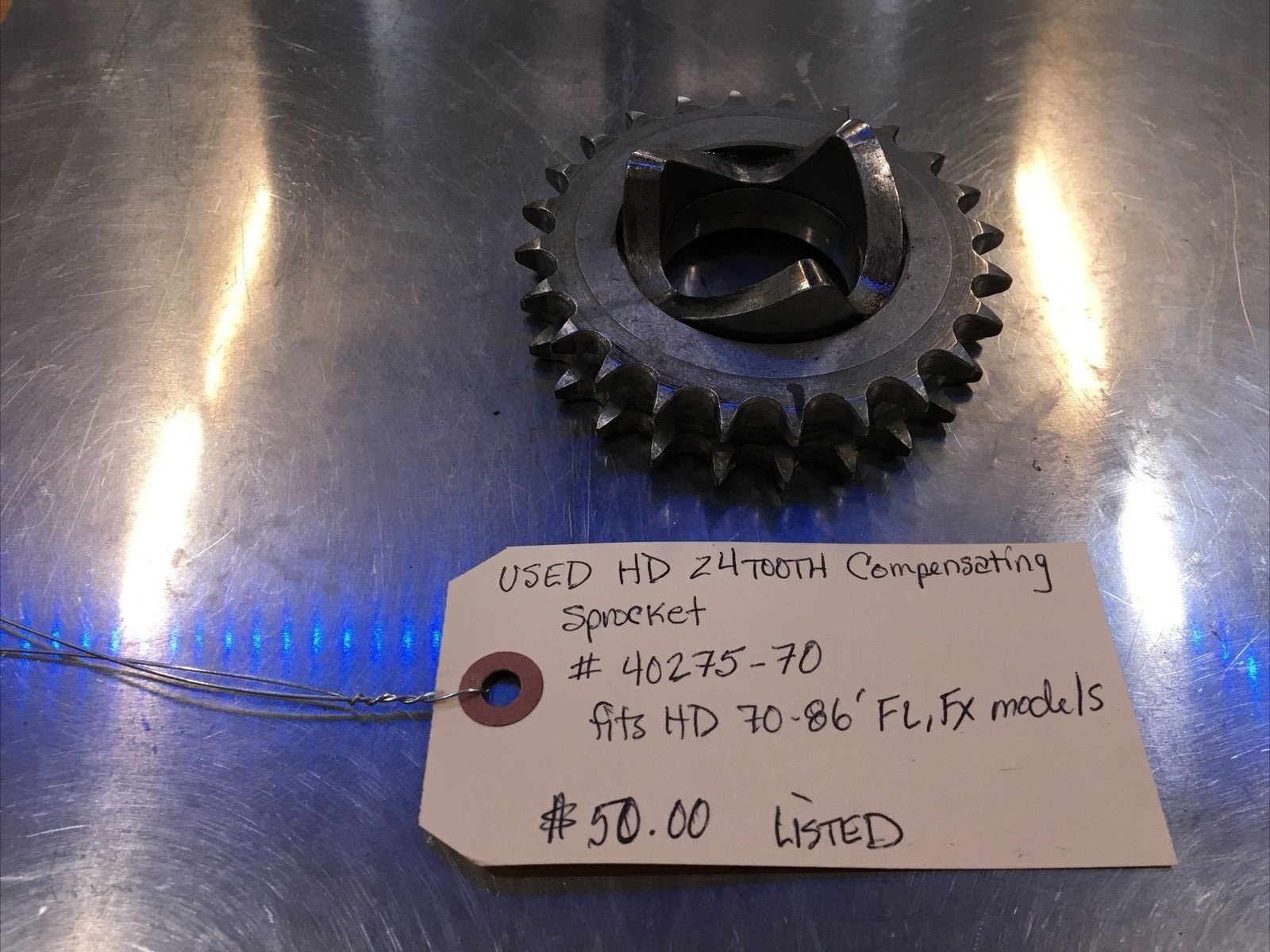 Harley Davidson 24 Tooth Compensating Sprocket #40275-70