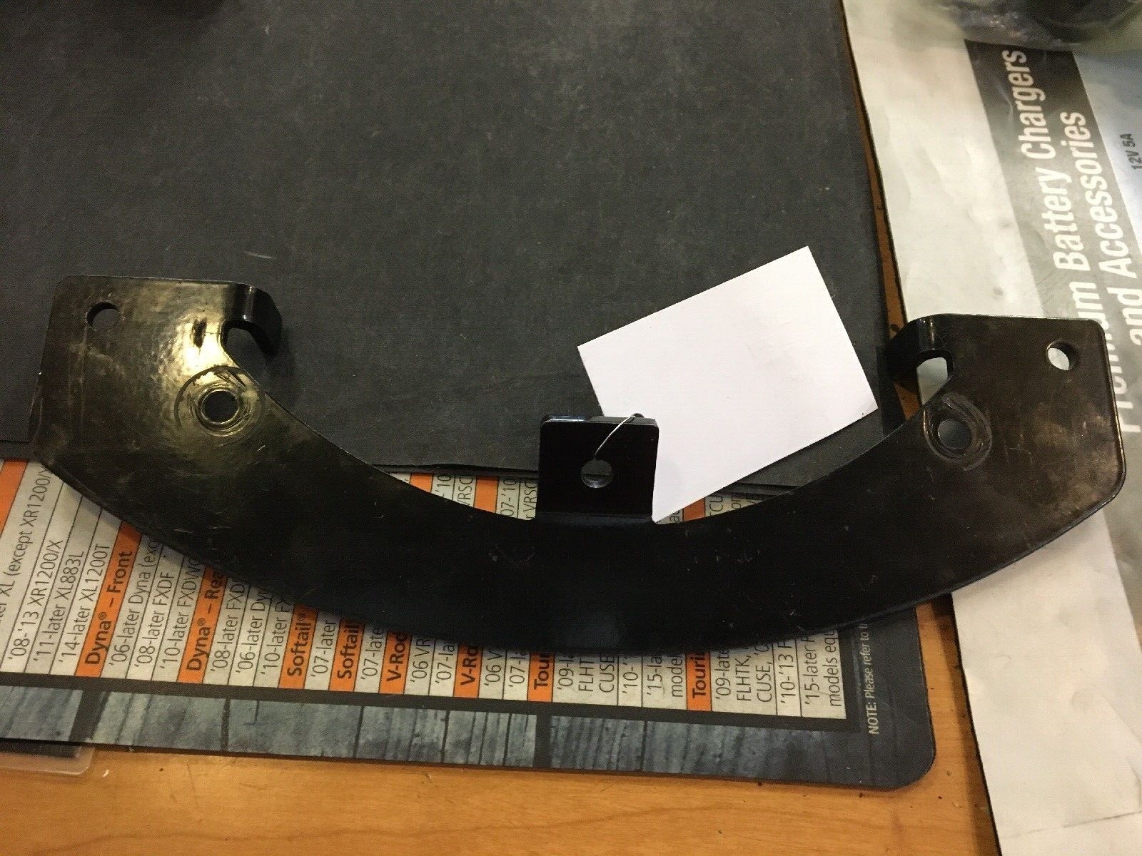 V-Twin Rear Seat Bracket For Police Type Seats For Sportster
