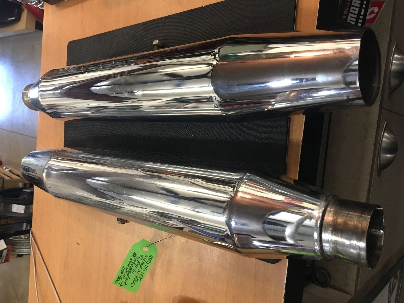 Harley Davidson OEM front and rear mufflers #64941-01