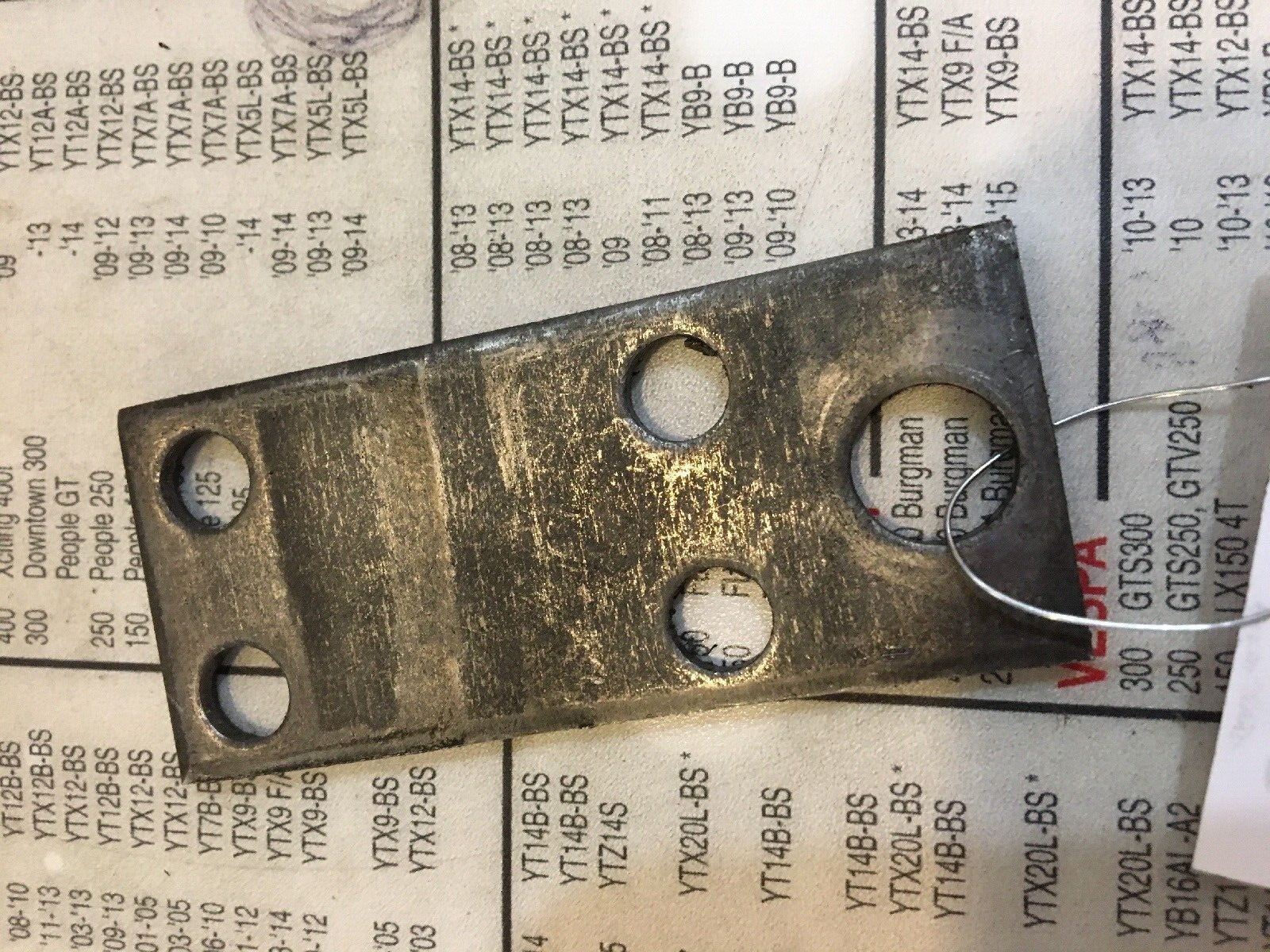 Harley Davidson OEM Chain Tensioner Plate #39993-65
