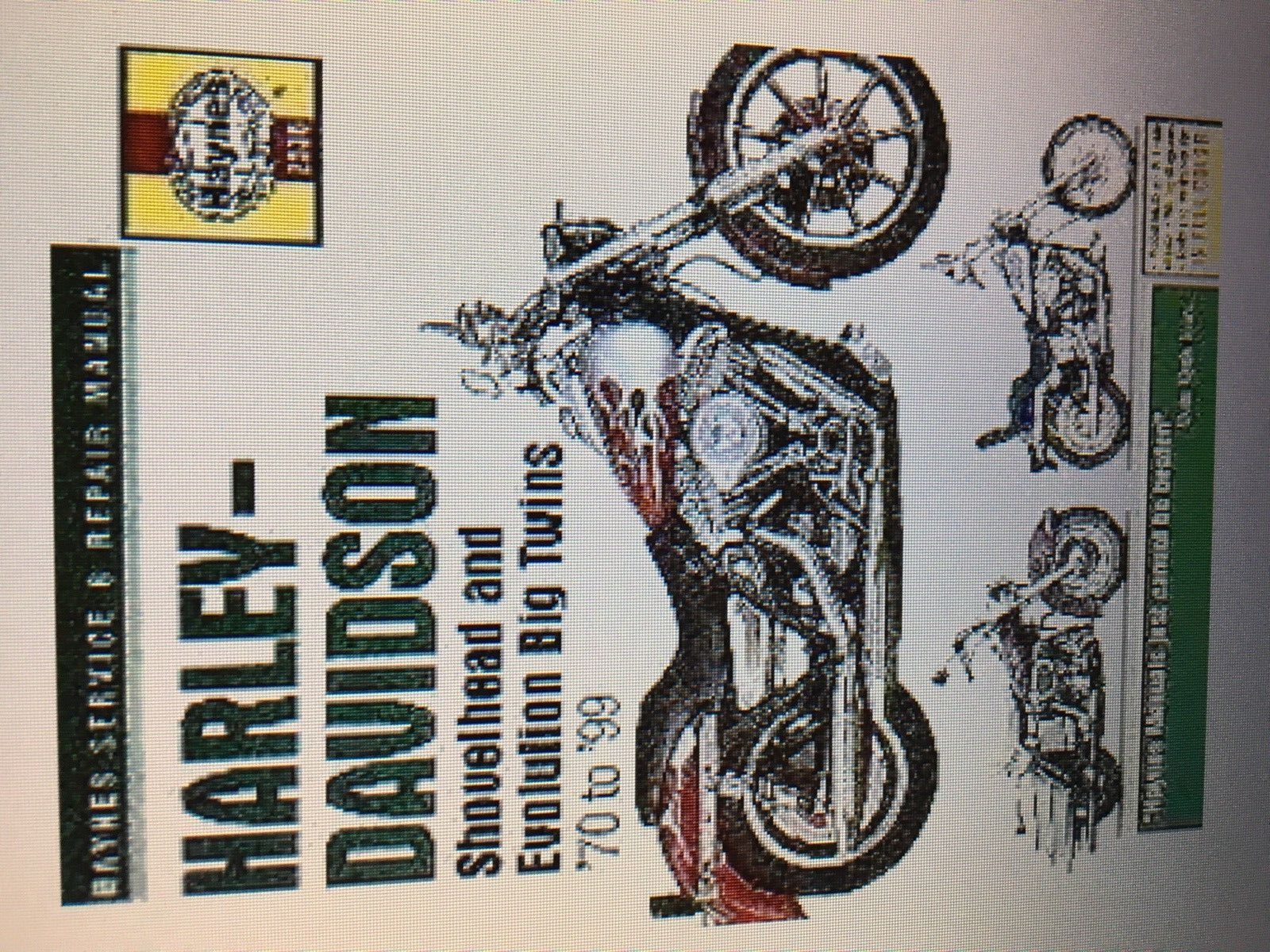 Haynes Repair Manual HD 1200/1340 Big Twins | Knobtown Cycle