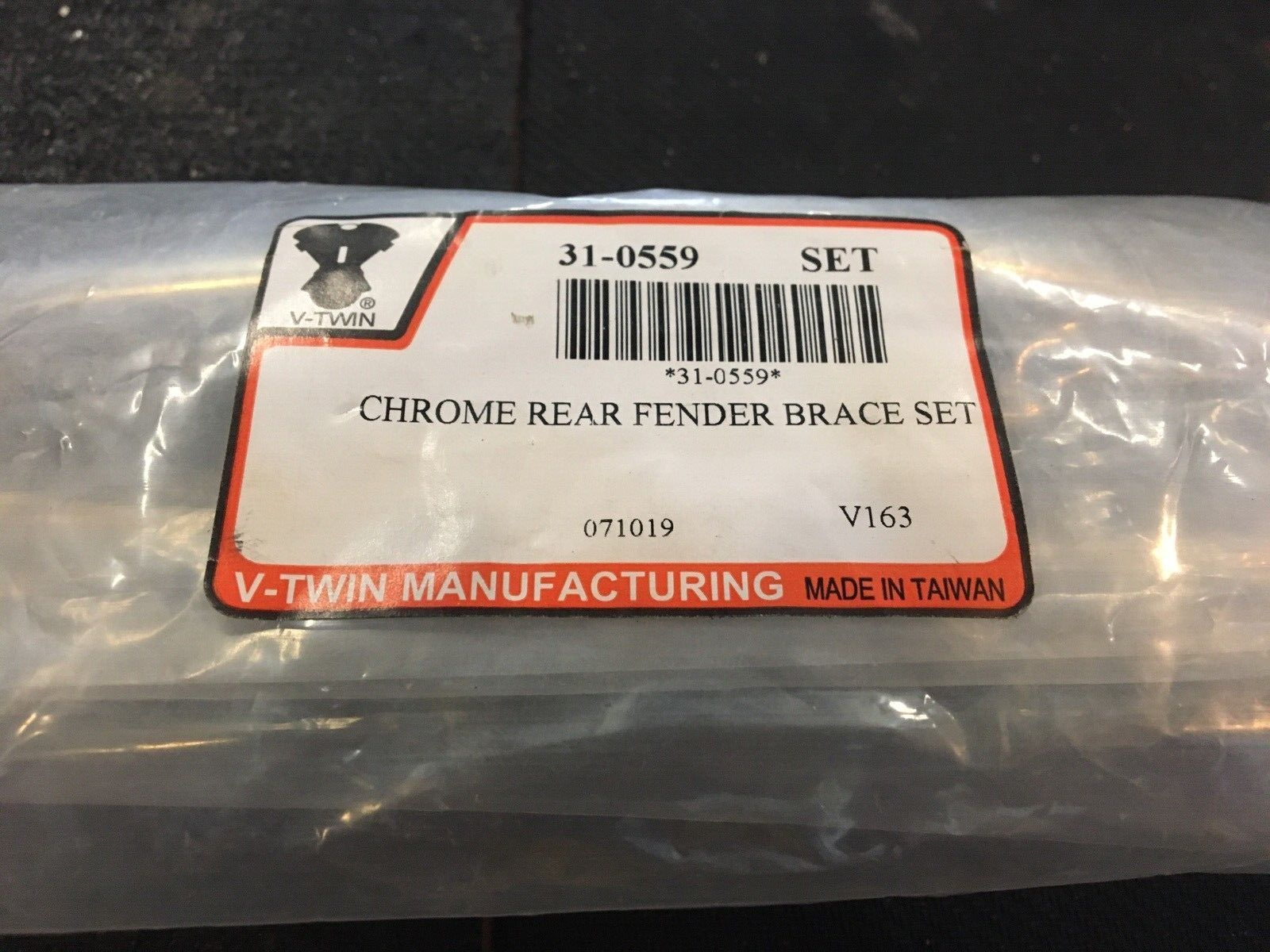 Rear Fender Brace Set - 31-0559 | Knobtown Cycle Kansas City