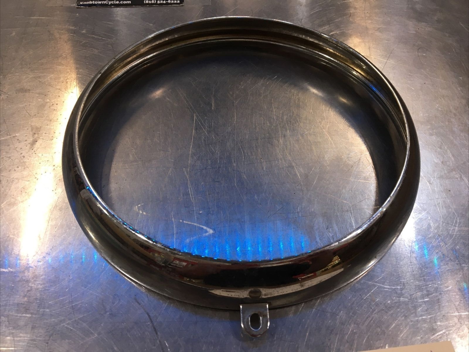 Harley Davidson oem Chrome Headlight Trim Ring #68051-93