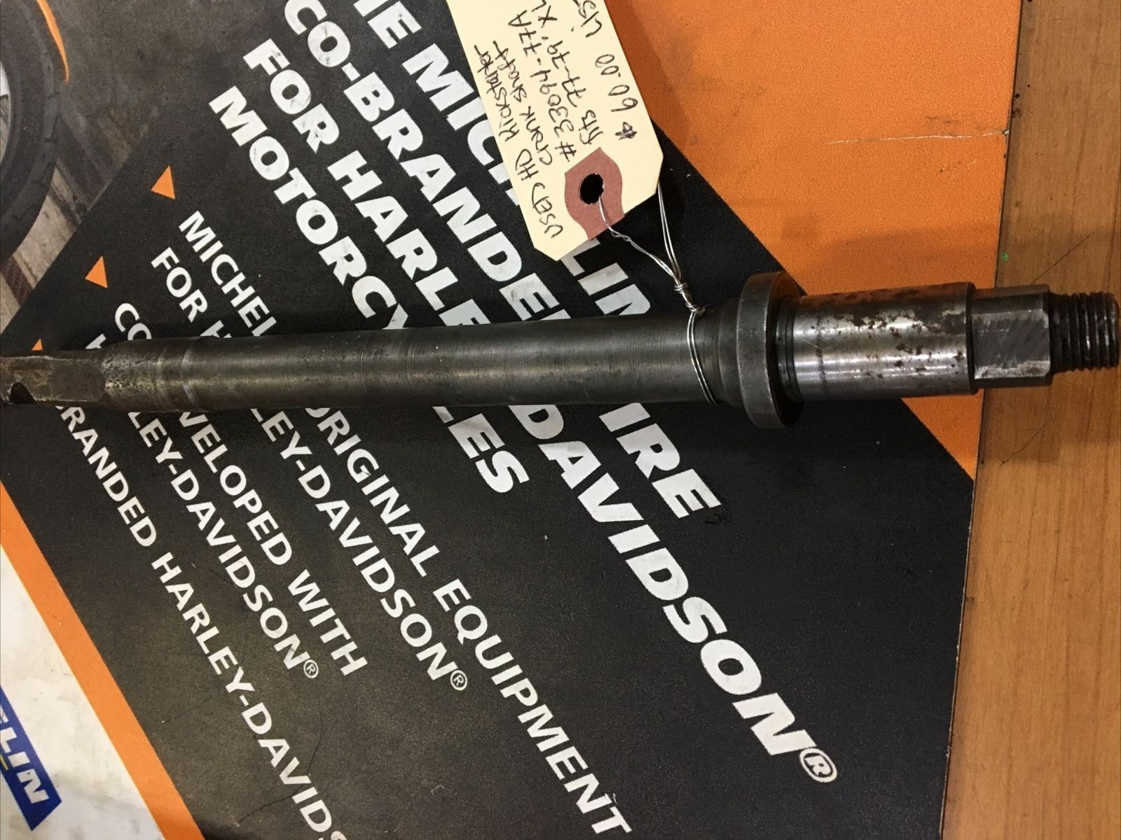 Harley Davidson kick starter crank shaft #33094-77A