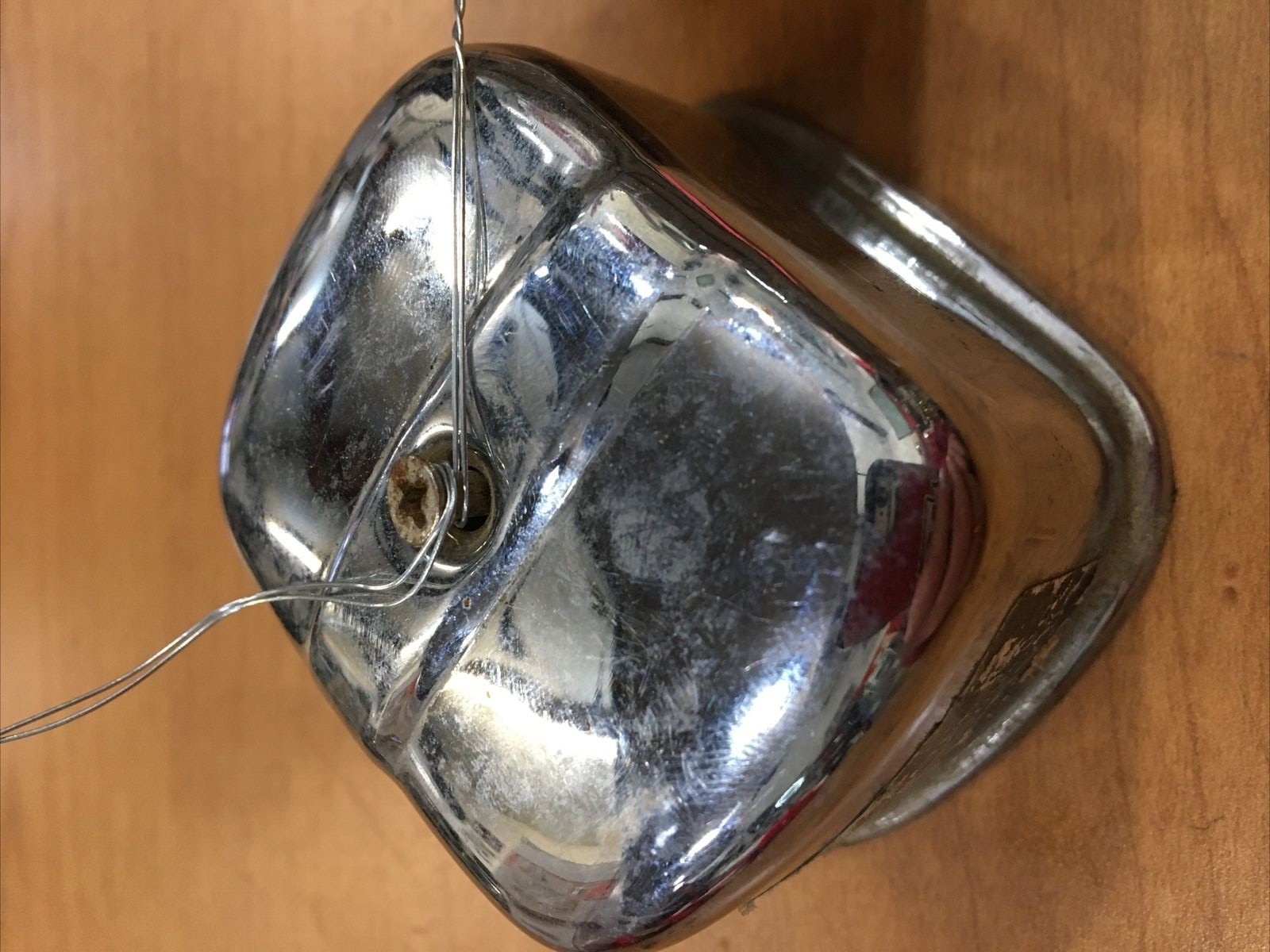 Chrome voltage regulator cover #74528-65C | Knobtown Cycle