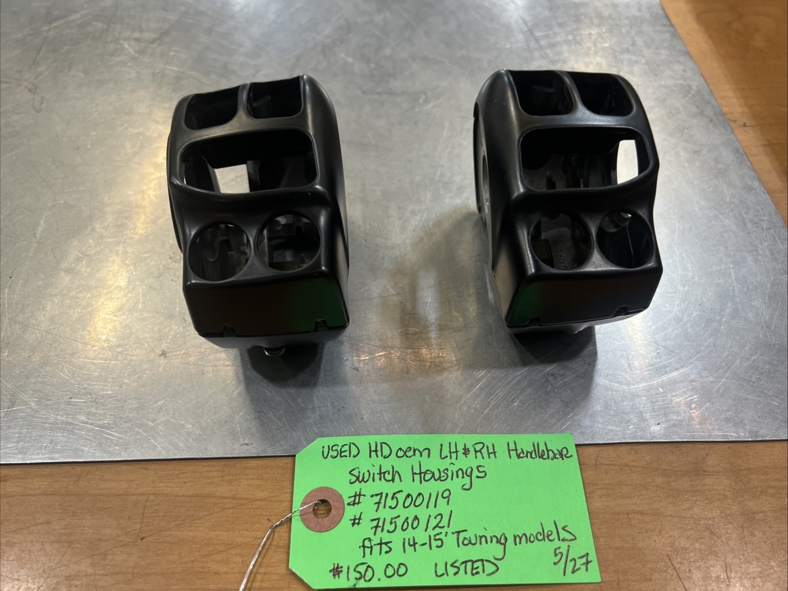 Harley Davidson oem LH & RH Handlebar Switch Housings