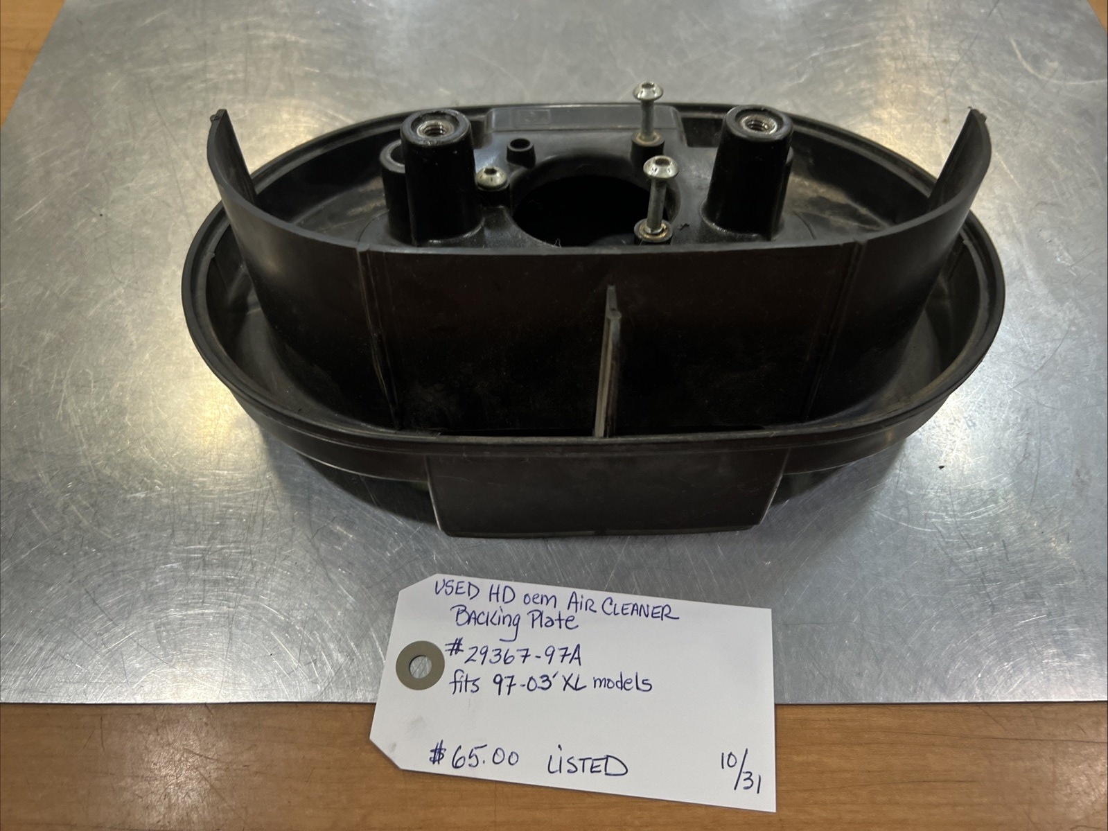 Harley Davidson oem Air Cleaner Backing Plate #29367-97A