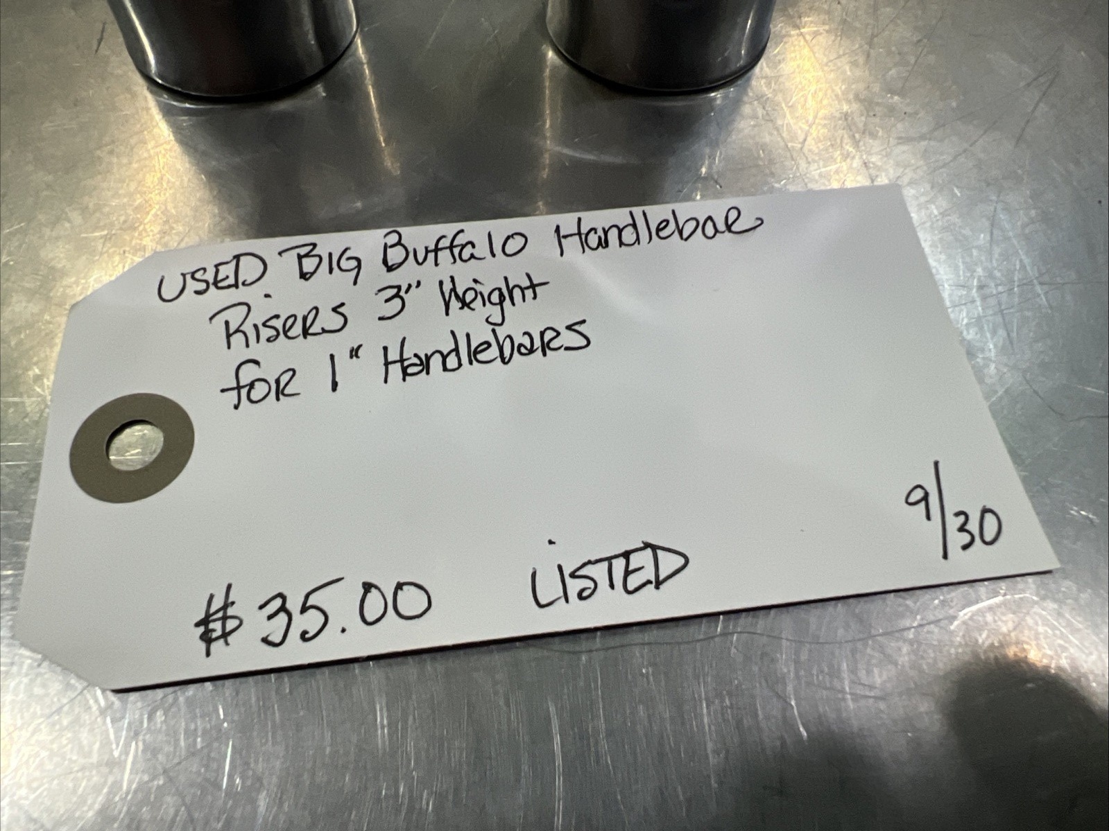 Big Buffalo Handlebar Risers 3” Height  | Knobtown Cycle