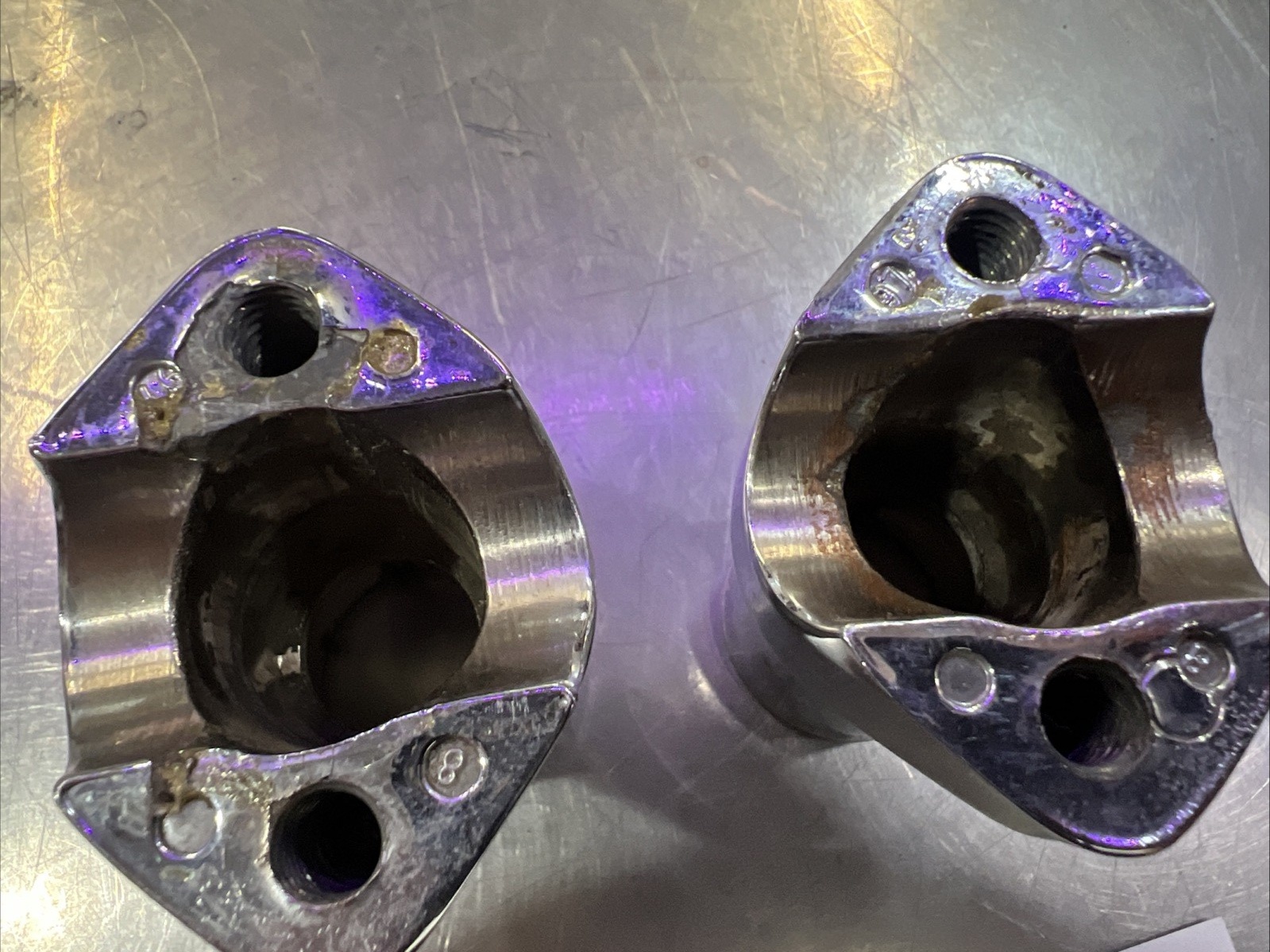 Big Buffalo Handlebar Risers 3” Height  | Knobtown Cycle