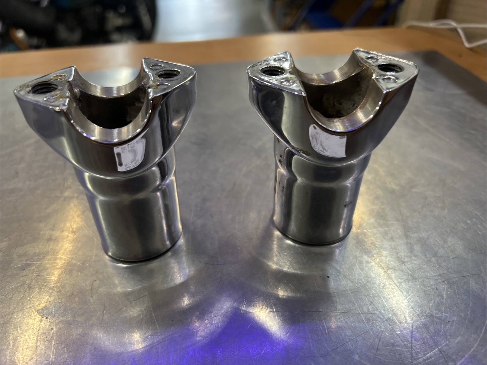 Big Buffalo Handlebar Risers 3” Height  | Knobtown Cycle