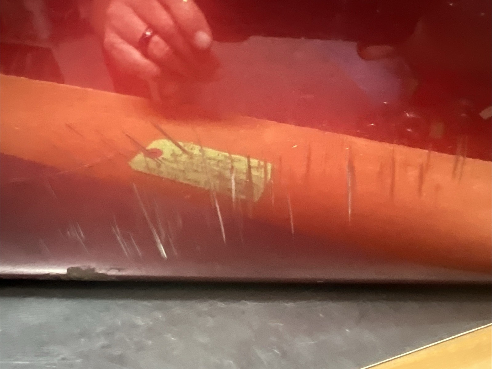 Harley Davidson oem LH Saddlebag & Cover #90201061EAC