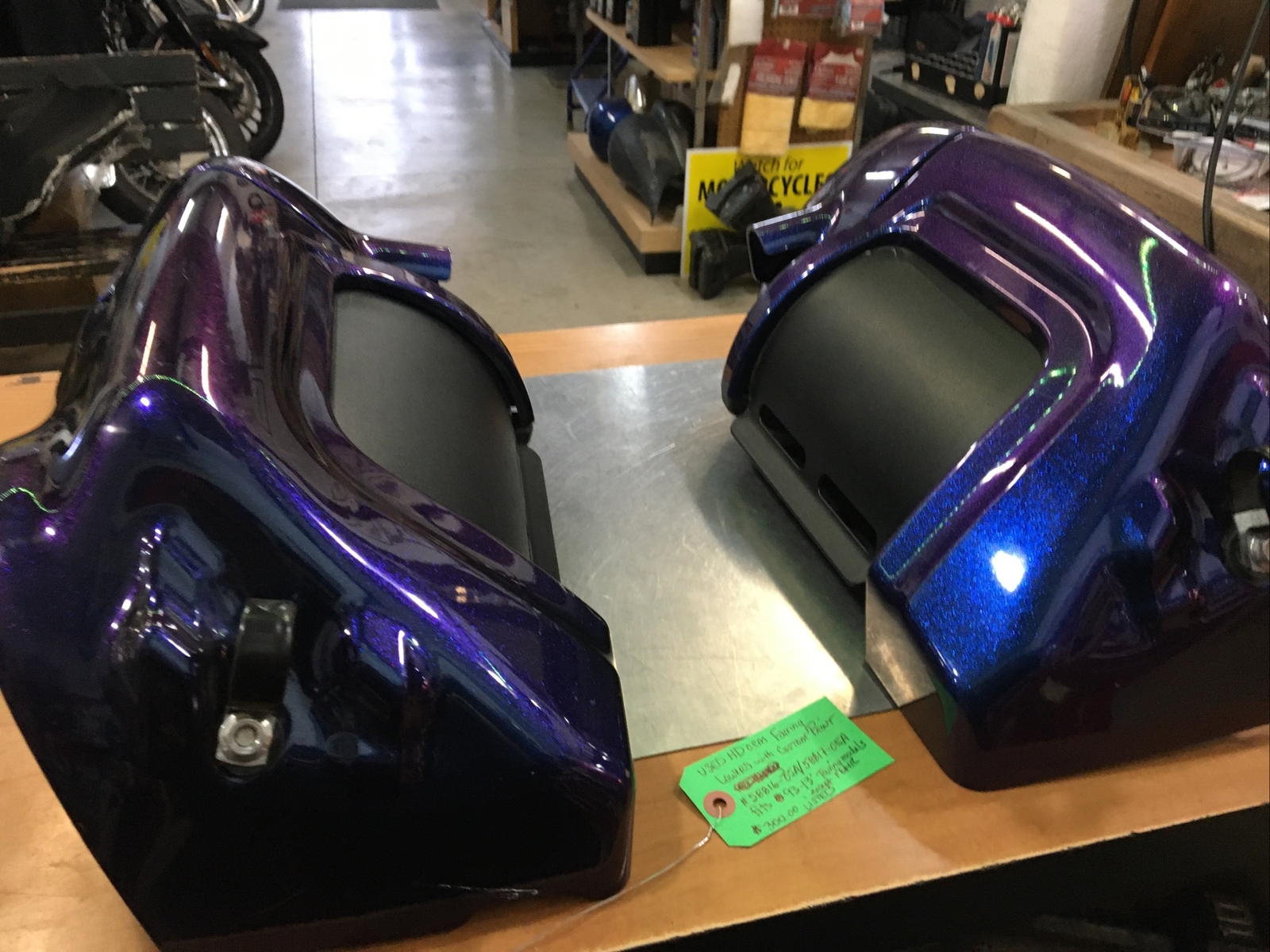 Harley Davidson oem Fairing Lowers With Custom Paint
