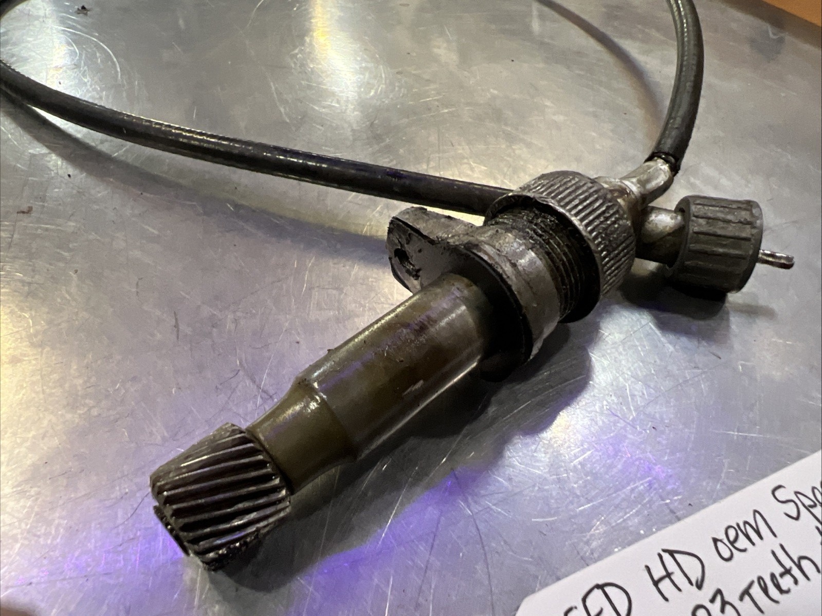 Harley Davidson oem Speedometer Drive Unit, 23 Teeth & Cable
