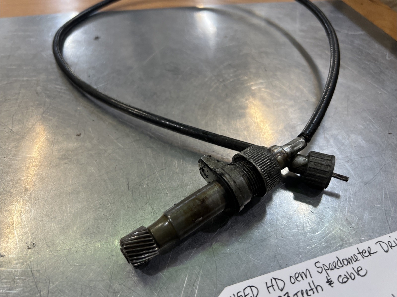 Harley Davidson oem Speedometer Drive Unit, 23 Teeth & Cable