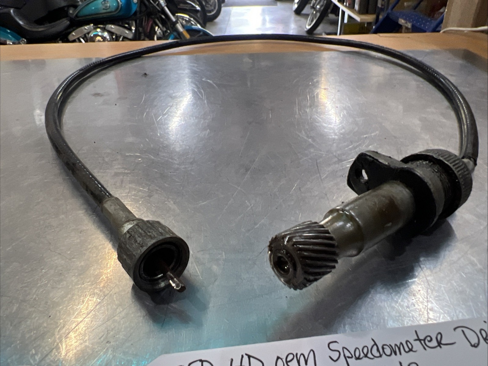 Harley Davidson oem Speedometer Drive Unit, 23 Teeth & Cable