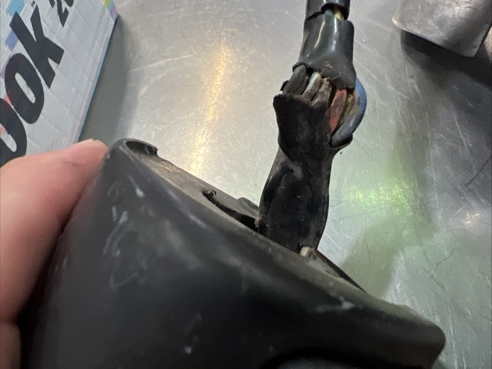 Harley Davidson oem Headlight & Bracket With Speedometer