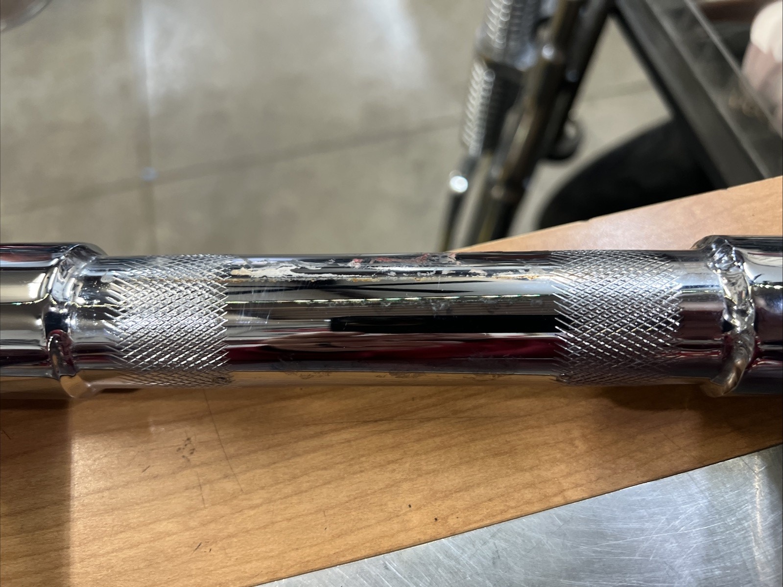 Chrome 18” Hefty Ape Hanger 1-1/2” Handlebar