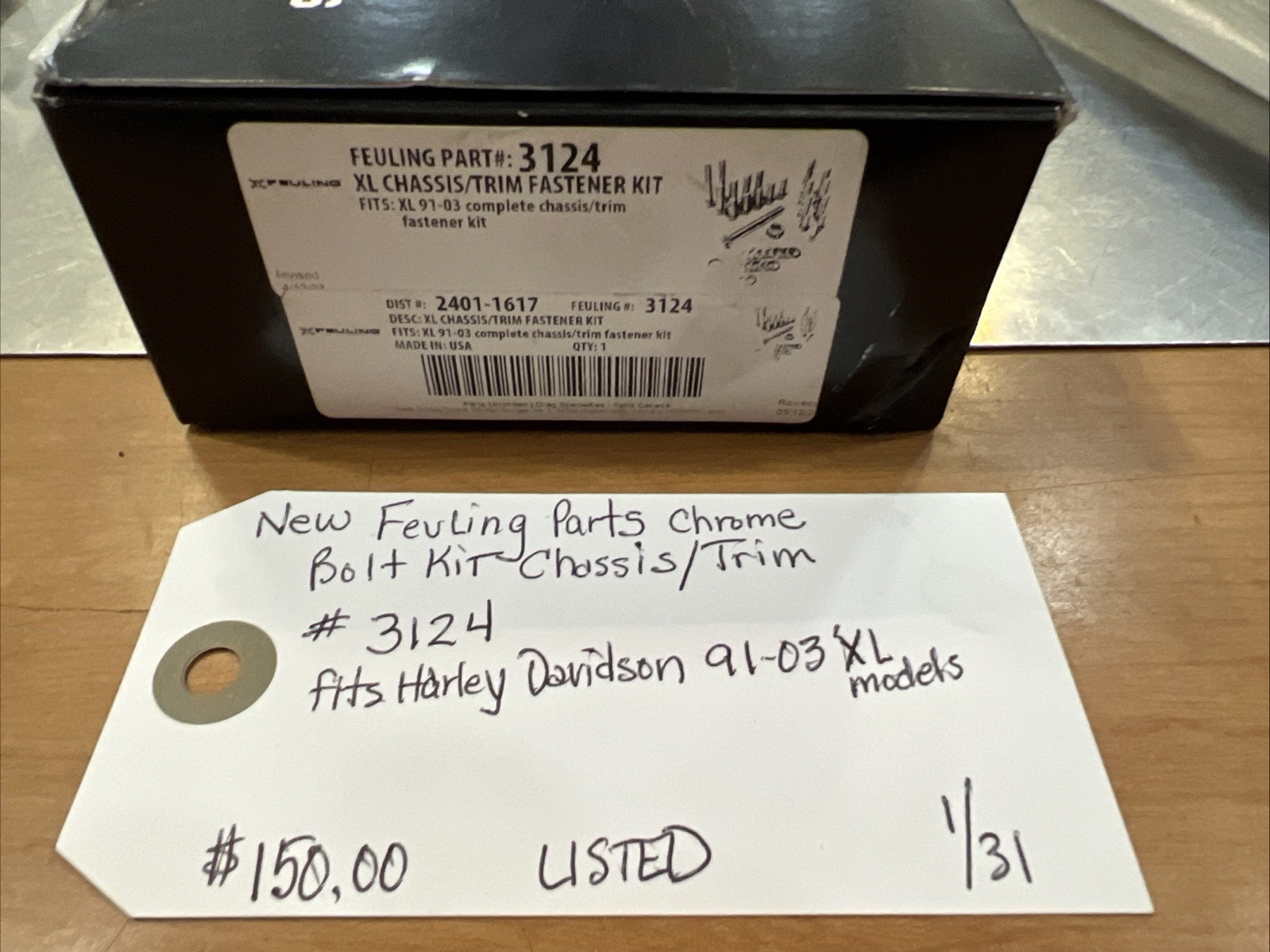 Parts Chrome Bolt Kit Chassis/Trim #3124 | Knobtown Cycle