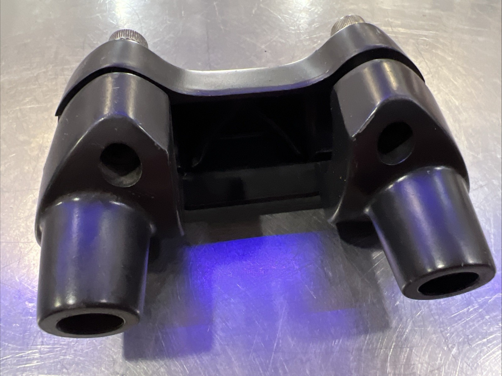 Harley Davidson Live To Ride Handlebar Clamp & Risers Black