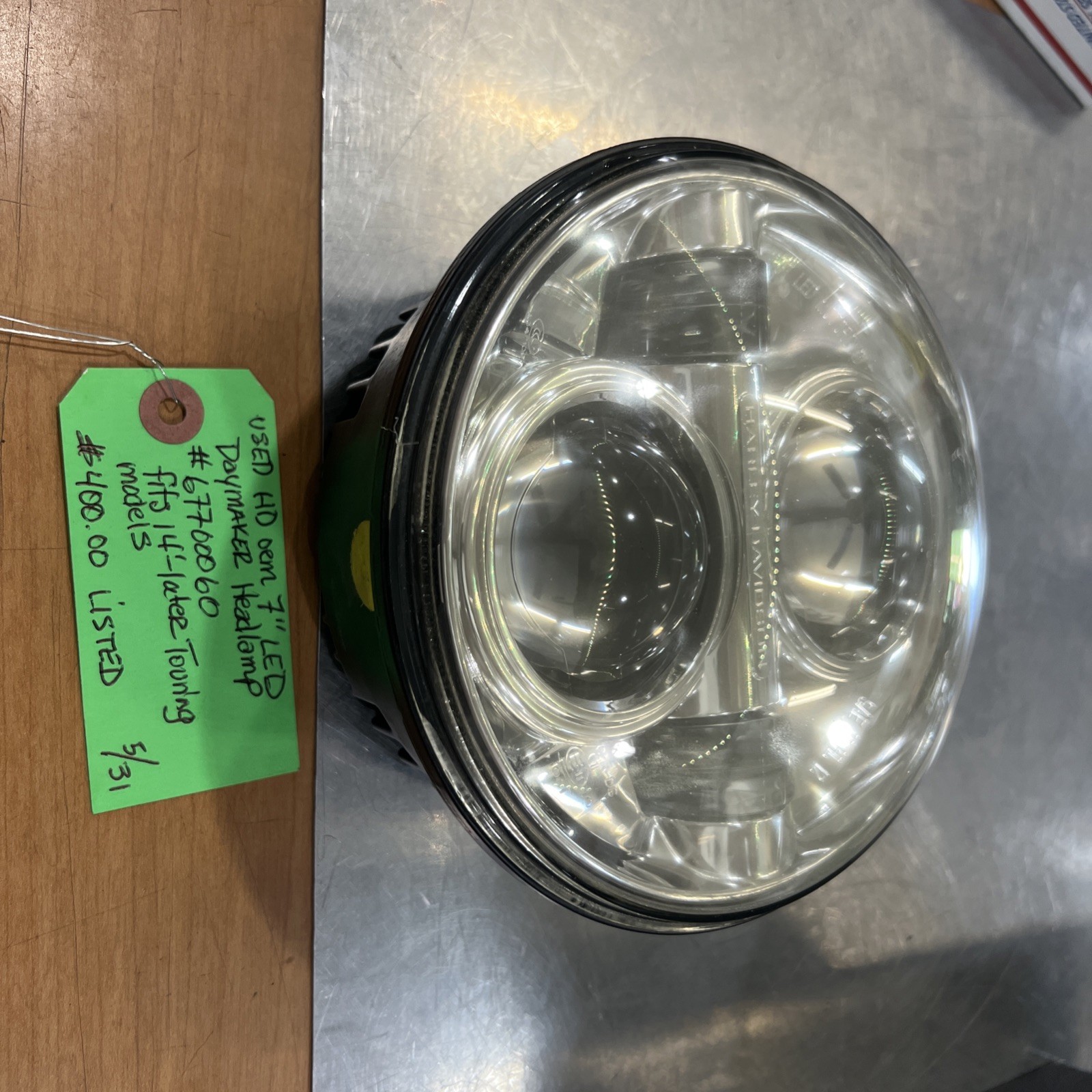 Harley Davidson oem 7” LED Daymaker Headlamp #67700060