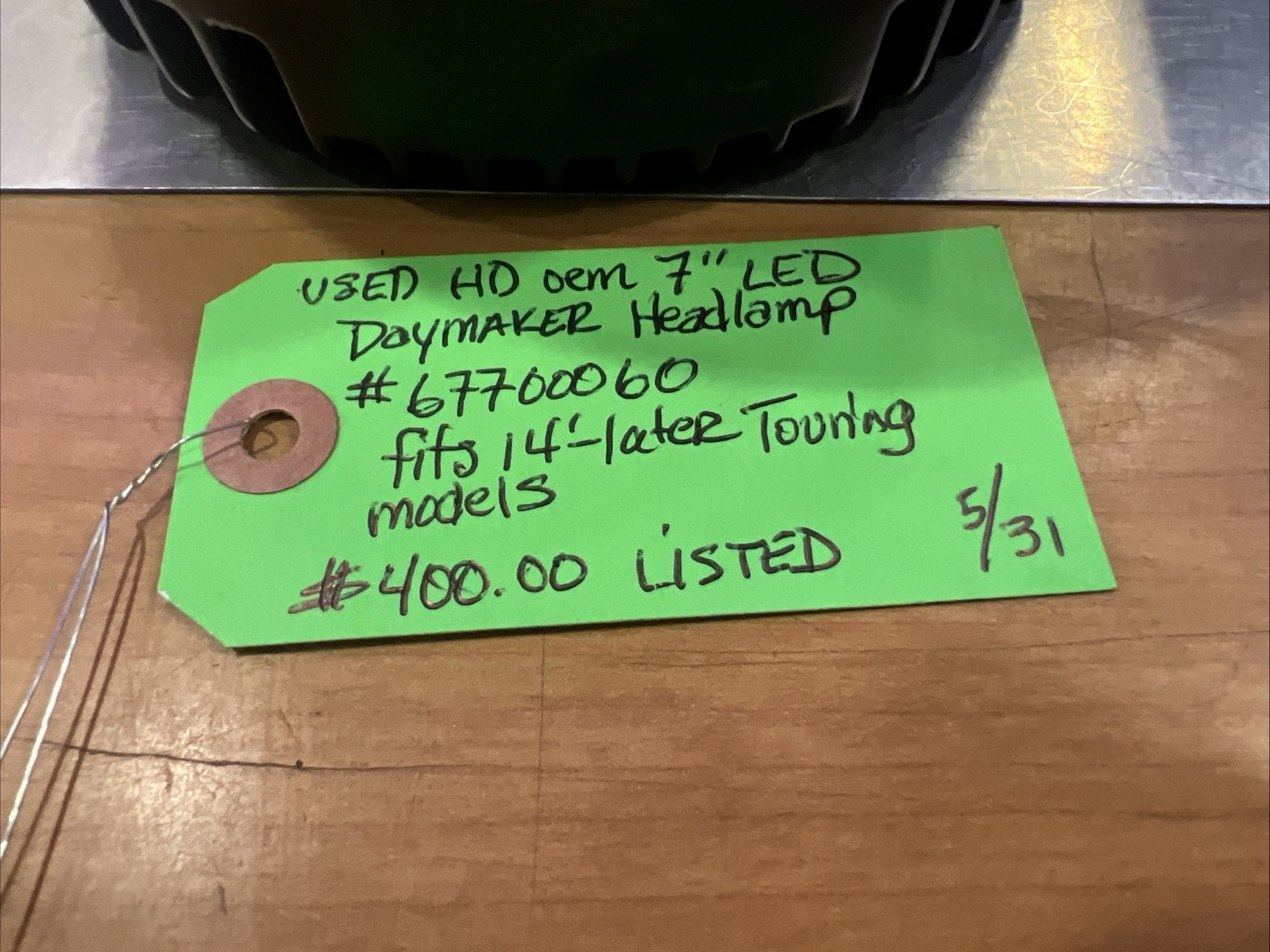 Harley Davidson oem 7” LED Daymaker Headlamp #67700060