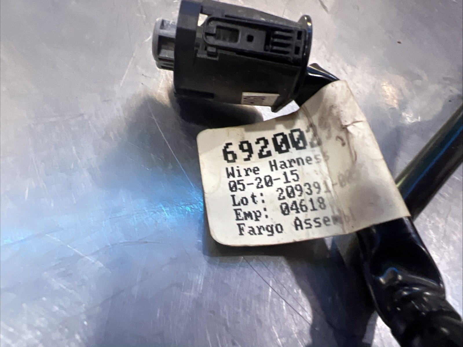 Harley Davidson oem Headlamp Harness Dual Halogen #69200298