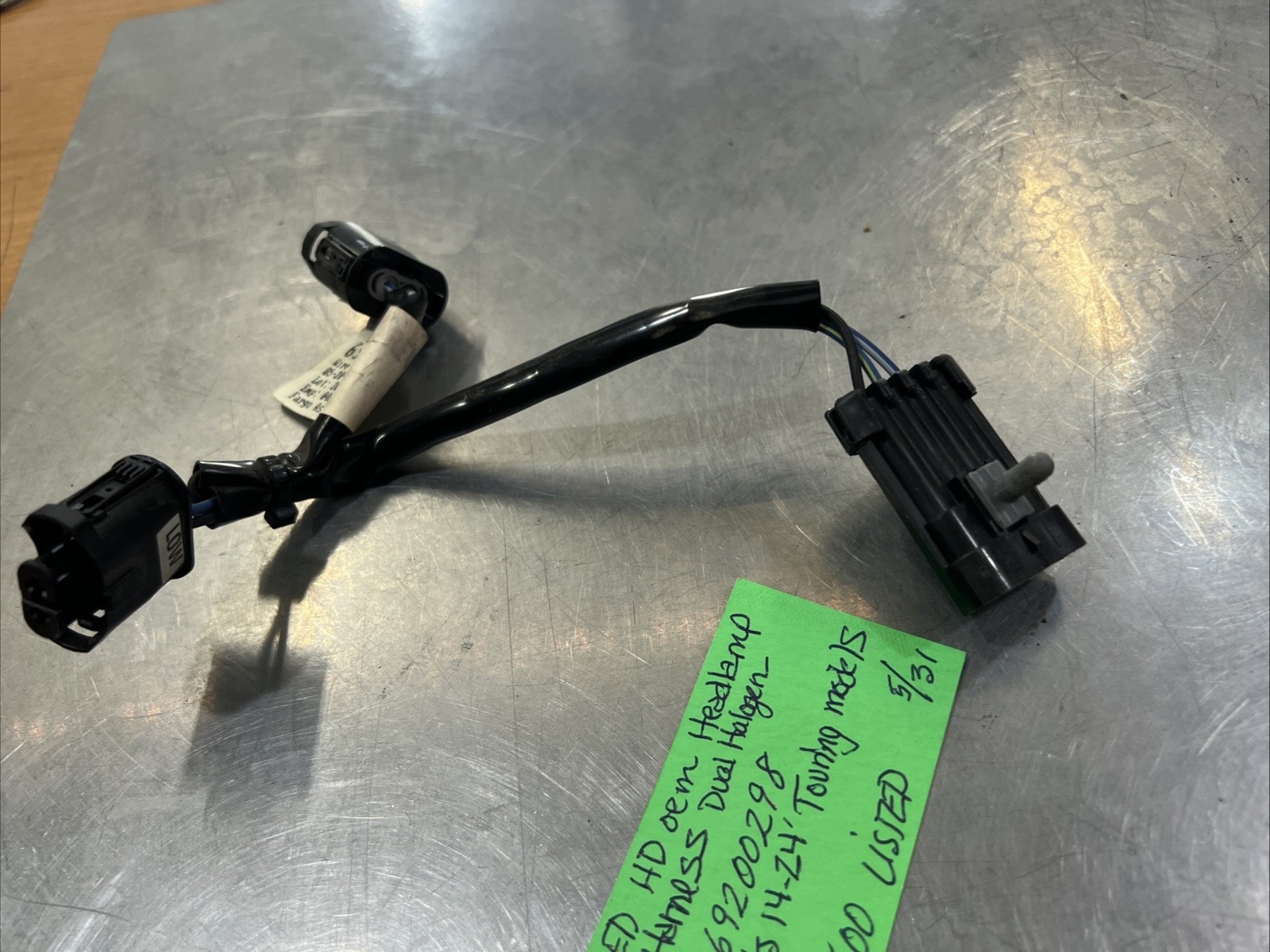 Harley Davidson oem Headlamp Harness Dual Halogen #69200298