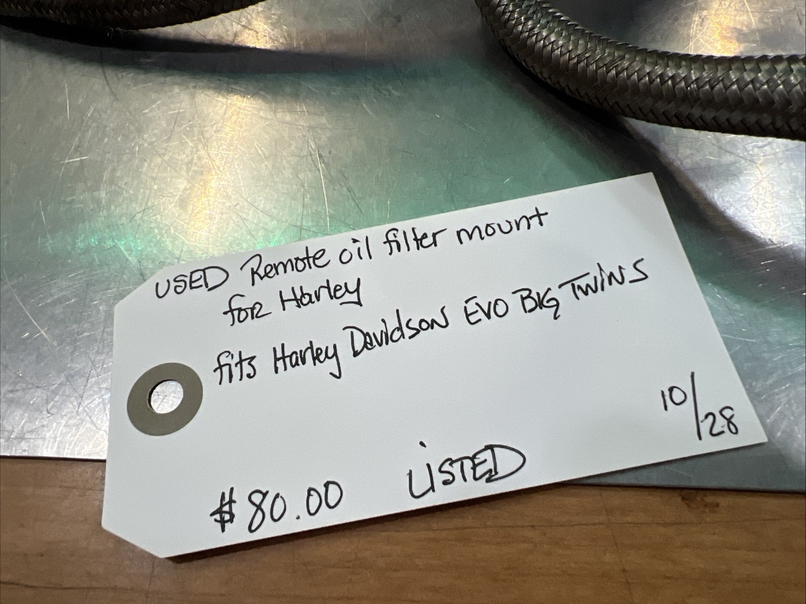 Remote Oil Filter Mount For Harley  | Knobtown Cycle