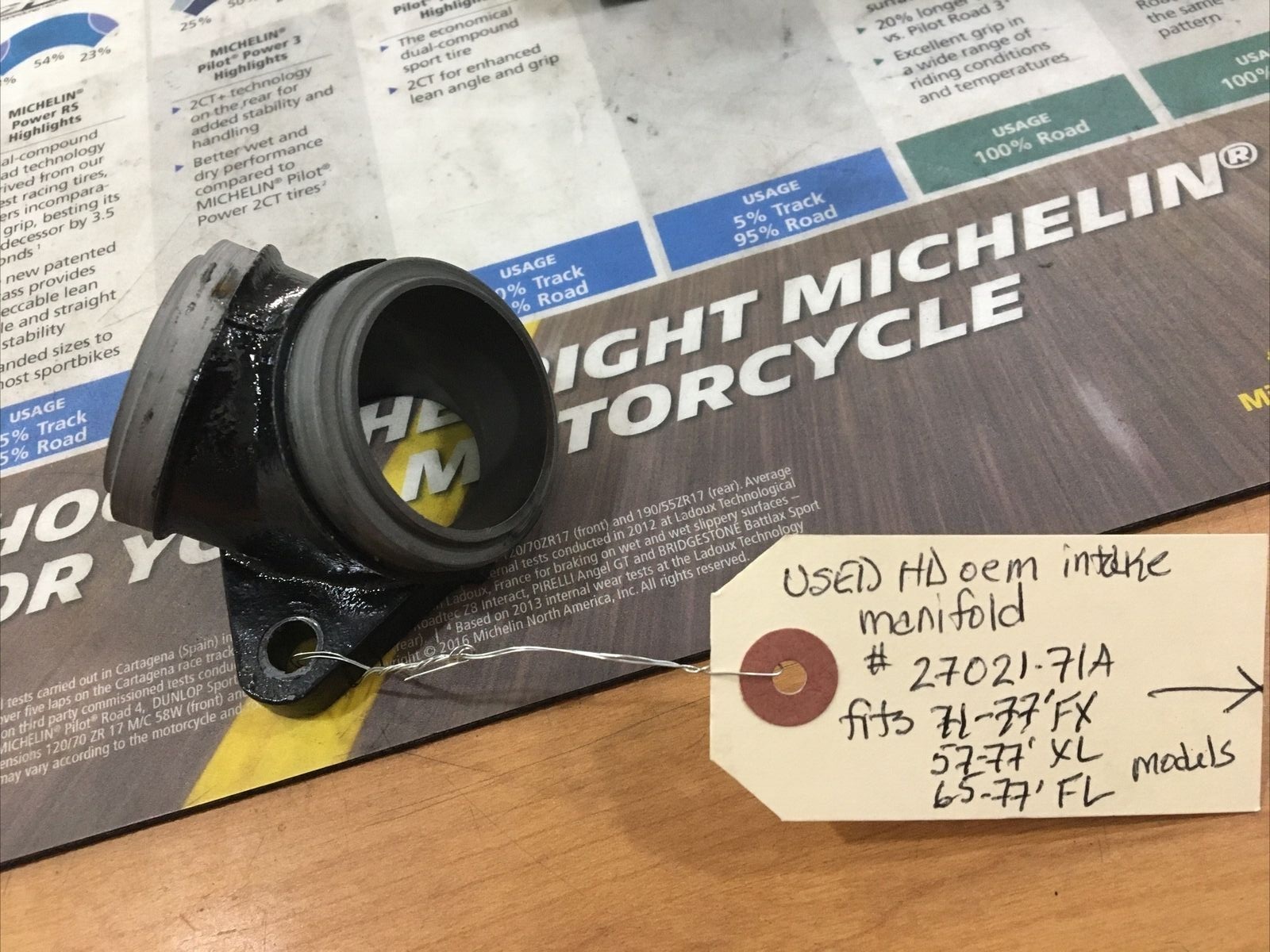 Harley Davidson oem Intake Manifold #27021-71A