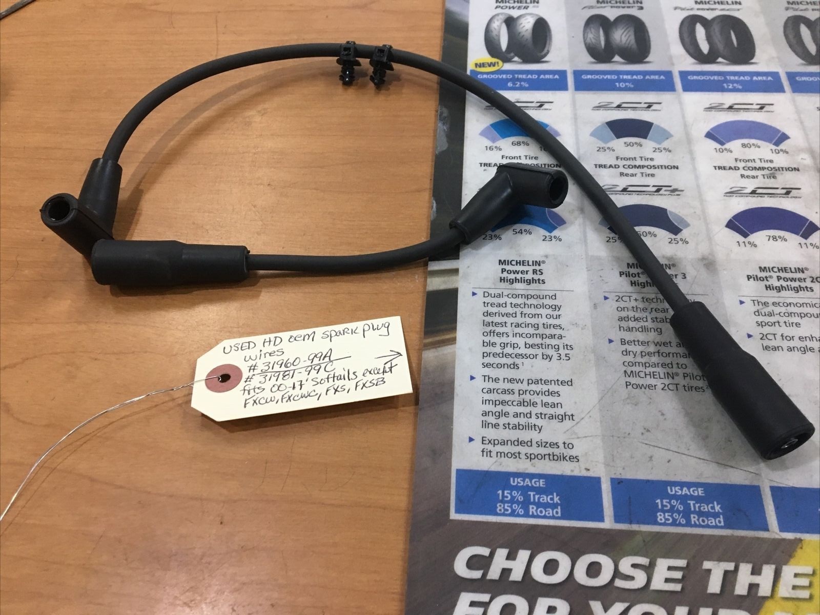 Harley Davidson oem Spark Plug Wires #31960-99A