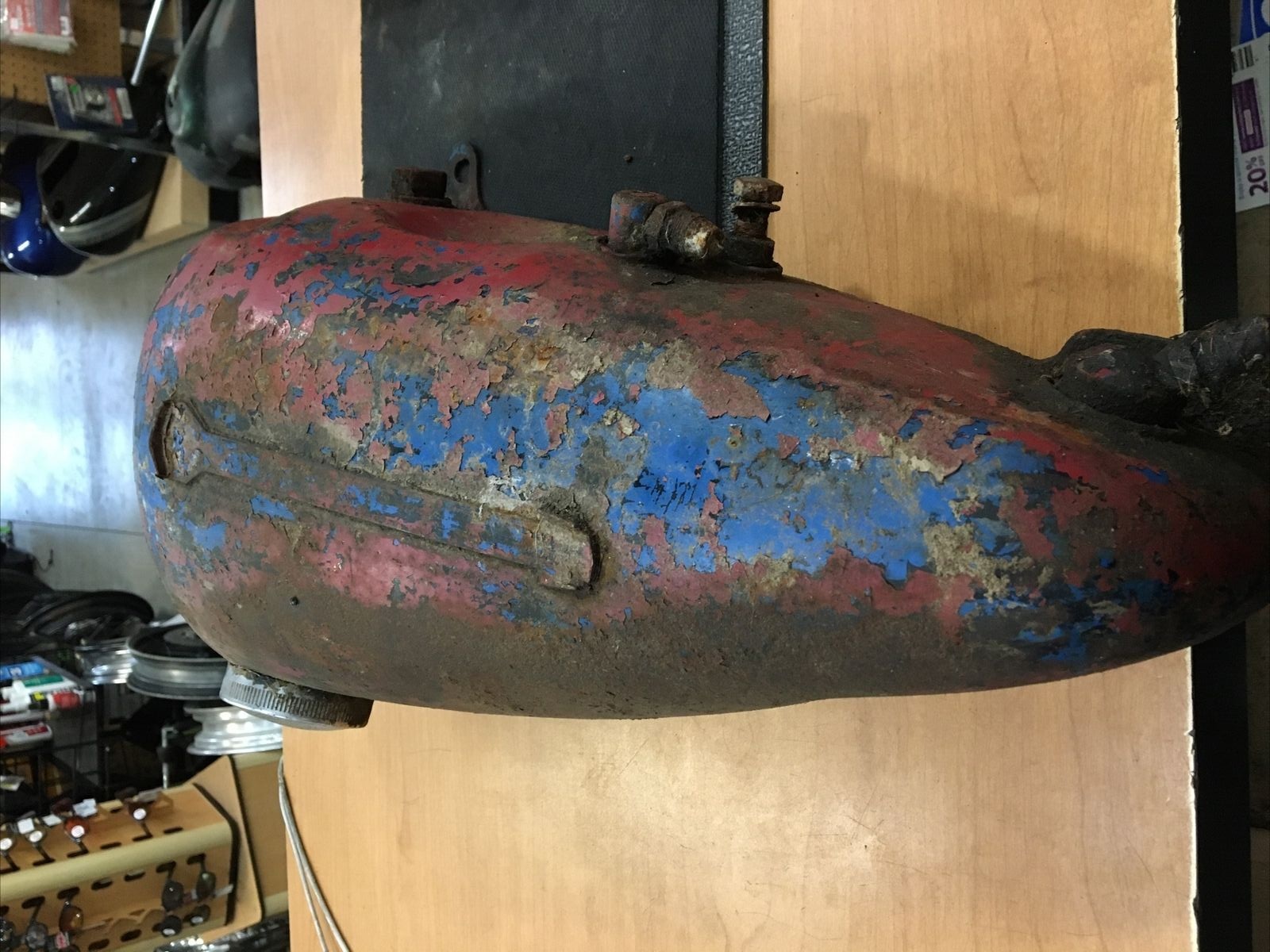 Harley Davidson OEM 45” Flathead original gas tanks