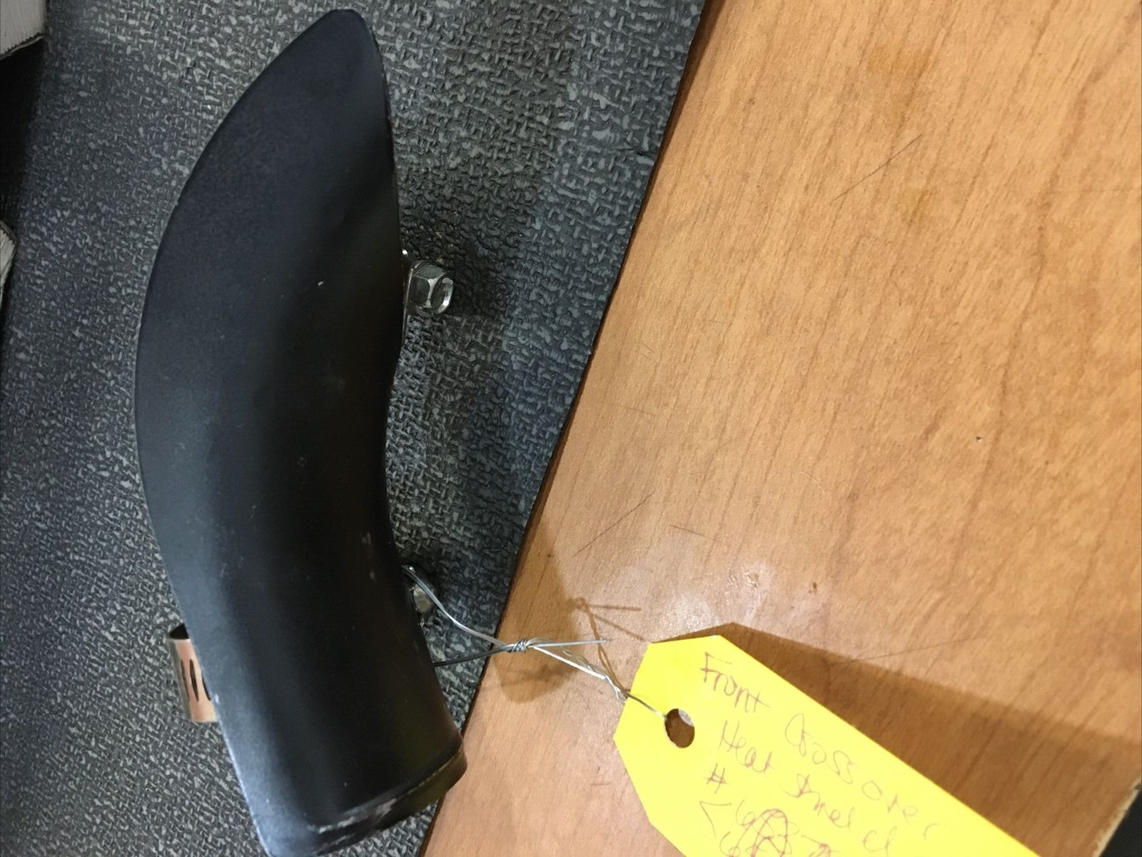 Harley Davidson front exhaust crossover shield #65379-95