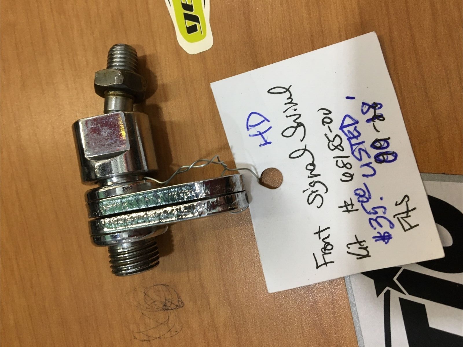 Harley Davidson chrome front turn signal swivel kit