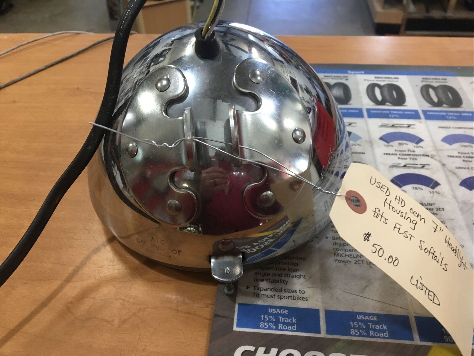 Harley Davidson oem 7” Headlight Housing For Harley