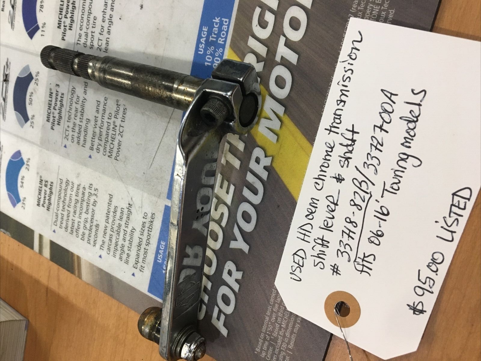 Harley Davidson Oem Chrome Transmission Shift Lever And