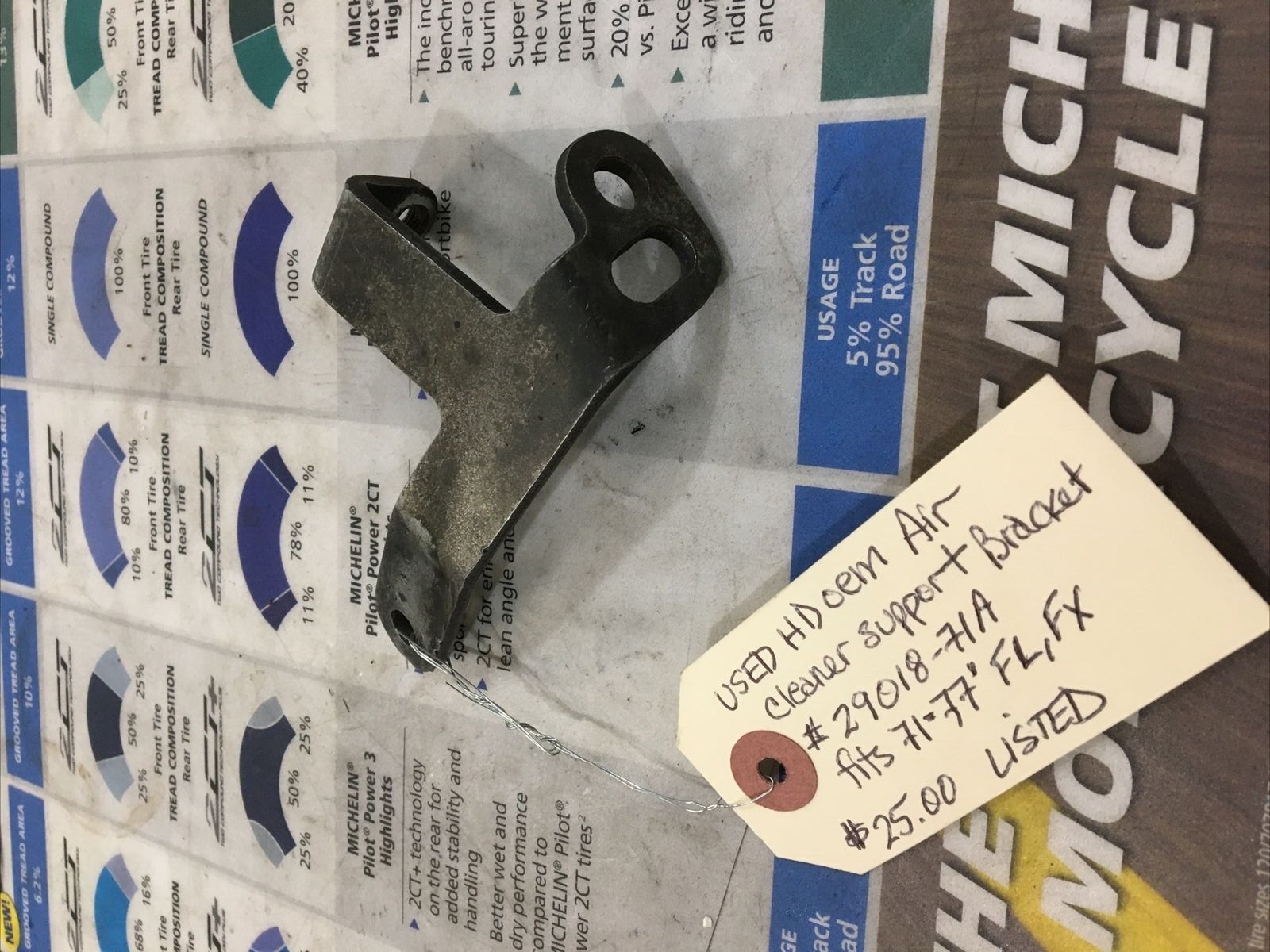 Harley Davidson oem Air Cleaner Support Bracket #29018-71A