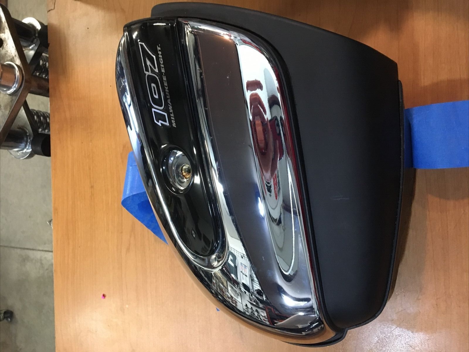 Harley Davidson OEM Air Cleaner Cover And Backplate Assembly