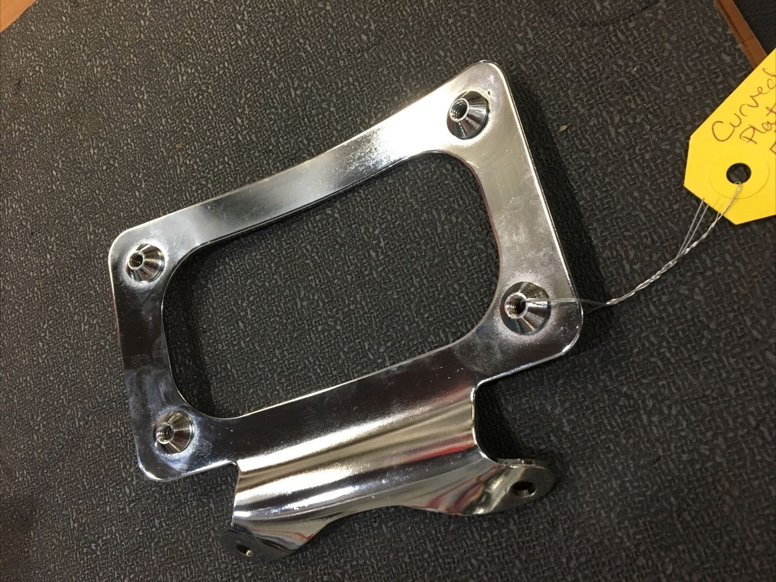 curved license plate bracket #67900056 | Knobtown Cycle